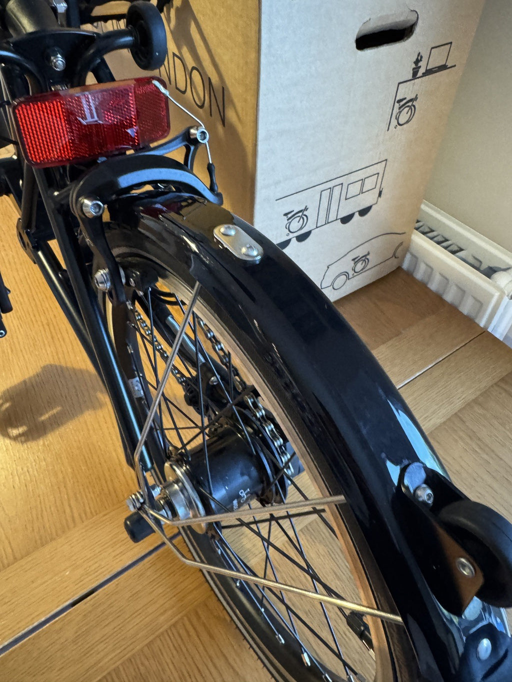 Brompton C Line Explore H6L 6 Speed High Handlebar Black – Mint & Boxed