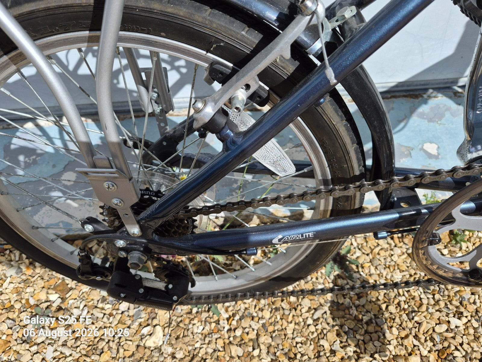 Raleigh Evo 7 sp folding bike