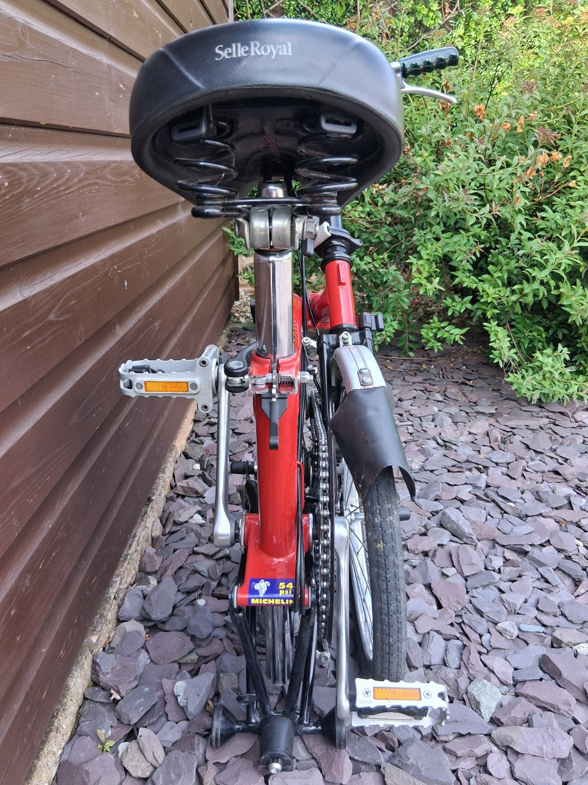 Brompton M3L Folding Bike 3 speed, Red, Good condition