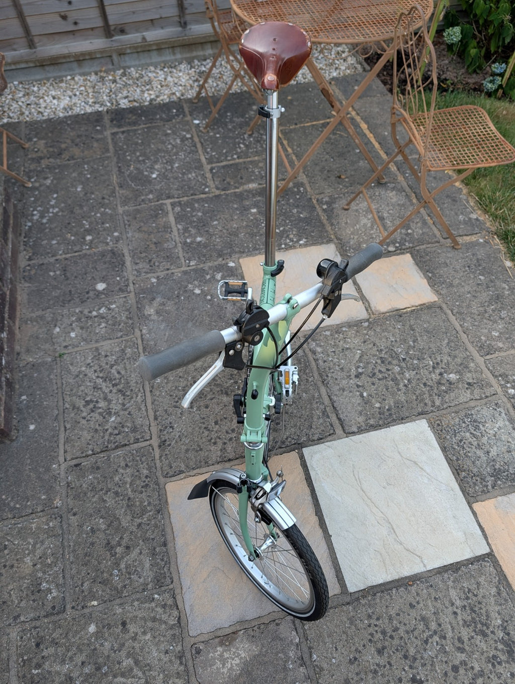 Sage Green 6 Speed Brompton, S6L (2013)