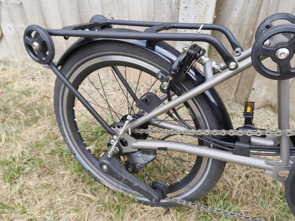 Brompton T Line Titanium Carbon 12 Speed  Folding Bike