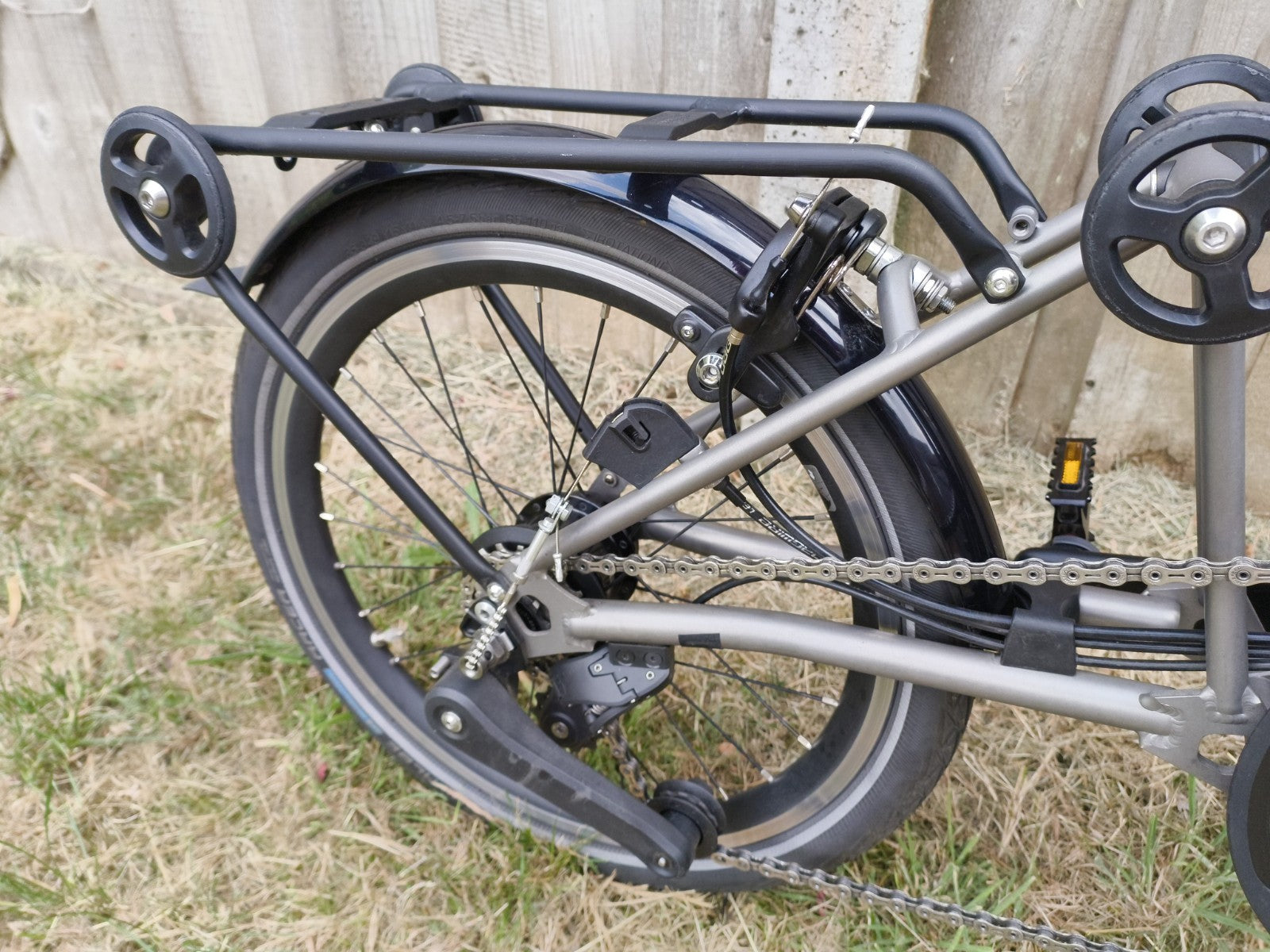 Brompton T Line Titanium Carbon 12 Speed  Folding Bike
