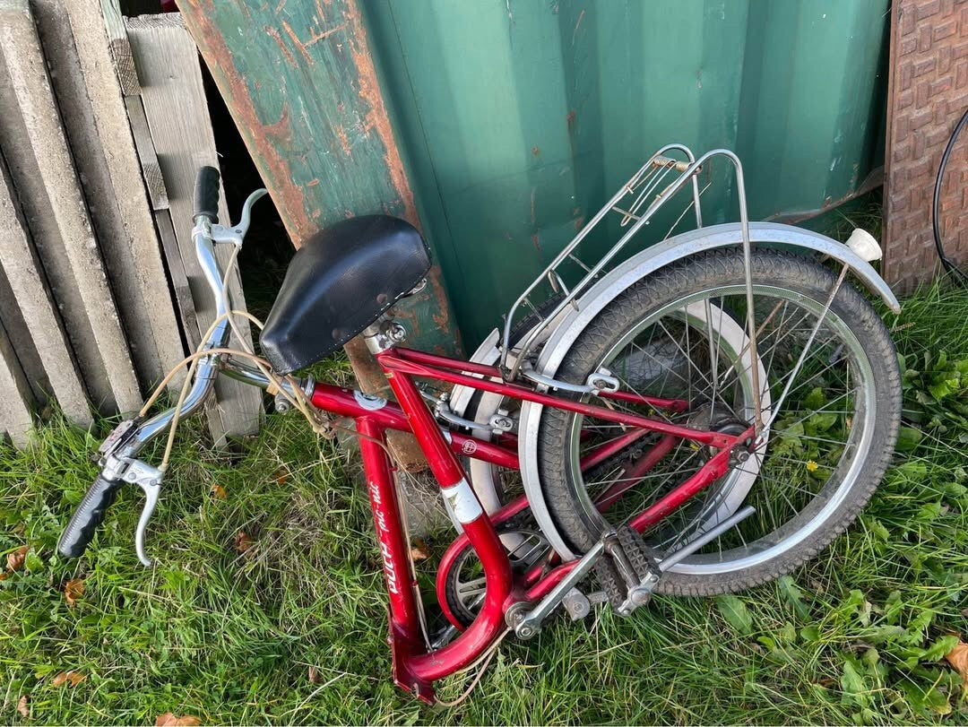 Puch Pic-Nic Vintage Shopper Folding Bike In Good Original Condition PE11 4JL