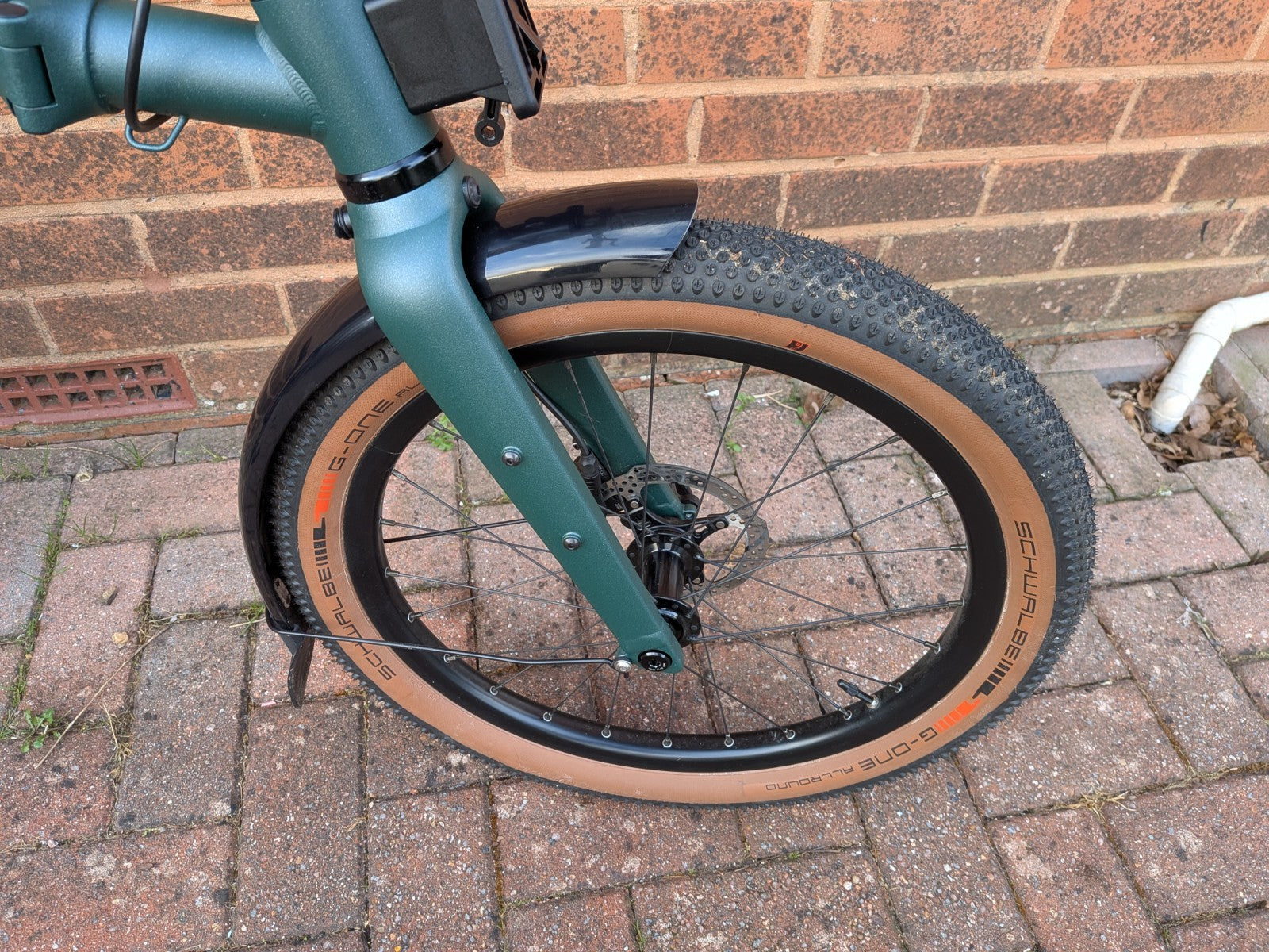 Brompton G Line Forest Green Large Excellent Condition Bairly Used