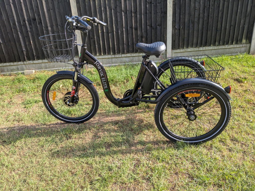 Jorvik Folding 'E' Tricycle,24inch Wheels, Low Usage, Delivery Possible