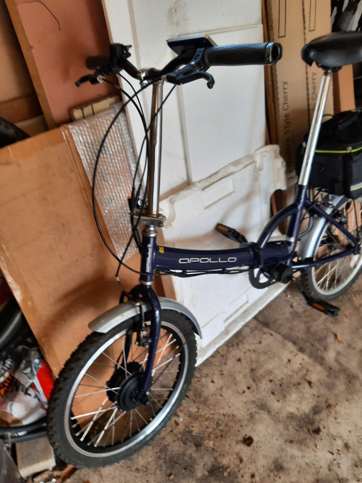 APOLLO  FOLDING  BIKE,    FULL RECENT SERVICE