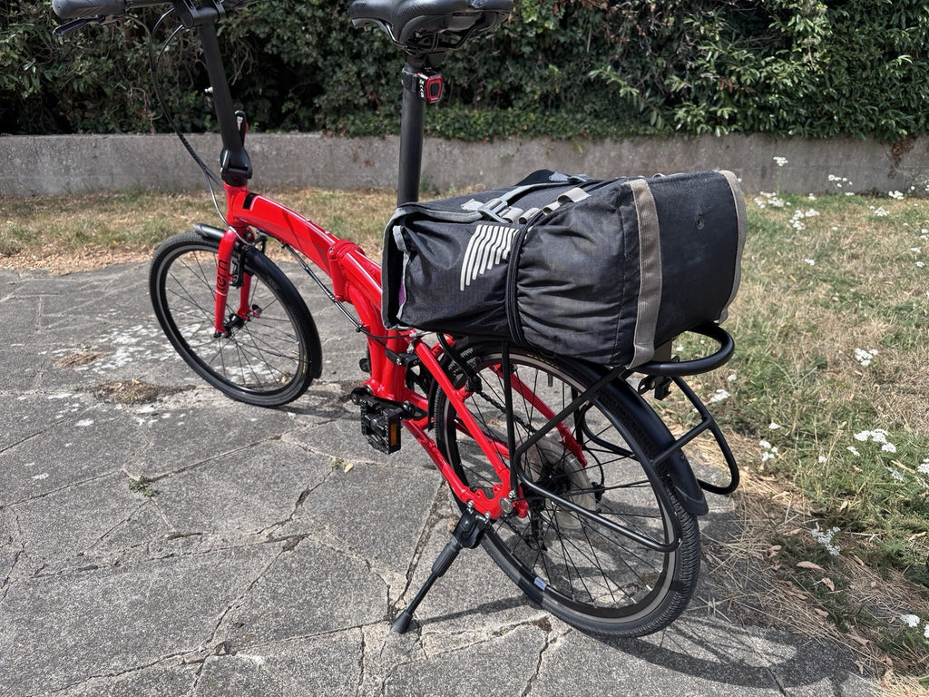 Tern Verge D9 Folding Bicycle Red - In Excellent Condition
