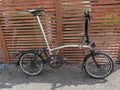 Brompton S2L Nickel Edition Folding Bike 2016