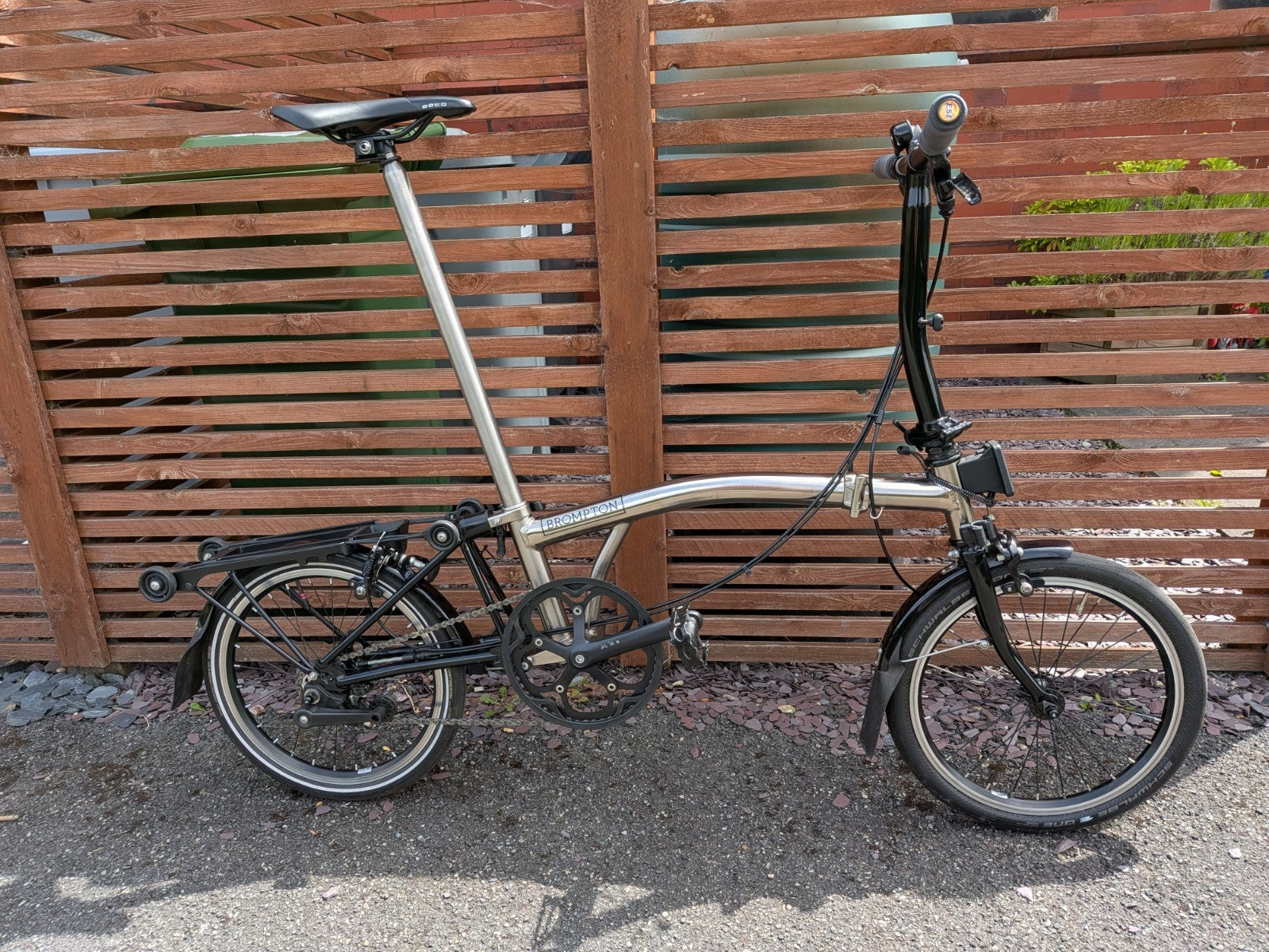 Brompton S2L Nickel Edition Folding Bike 2016