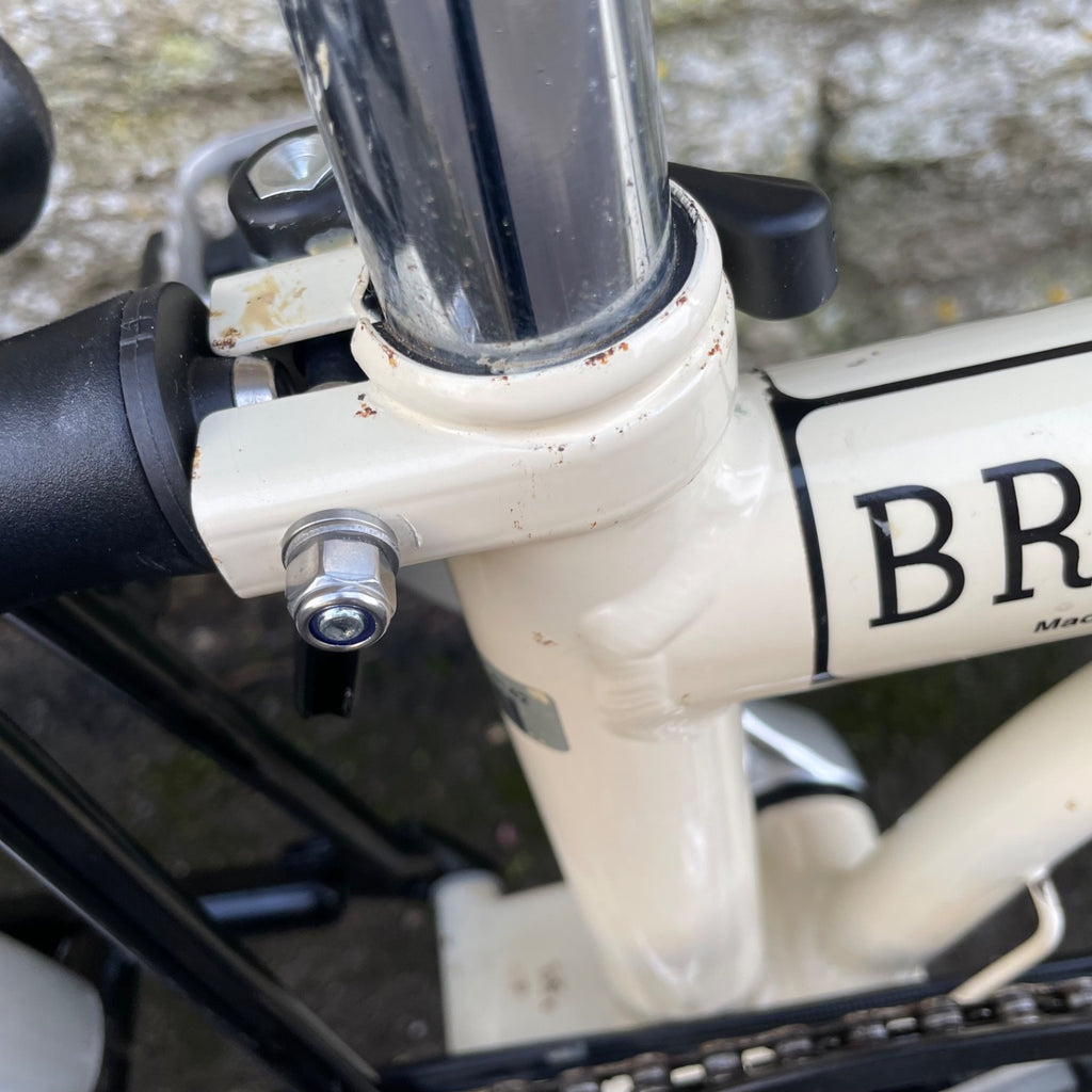 Brompton M6L Folding Bike 6 Speed - 2003 Very Light Use