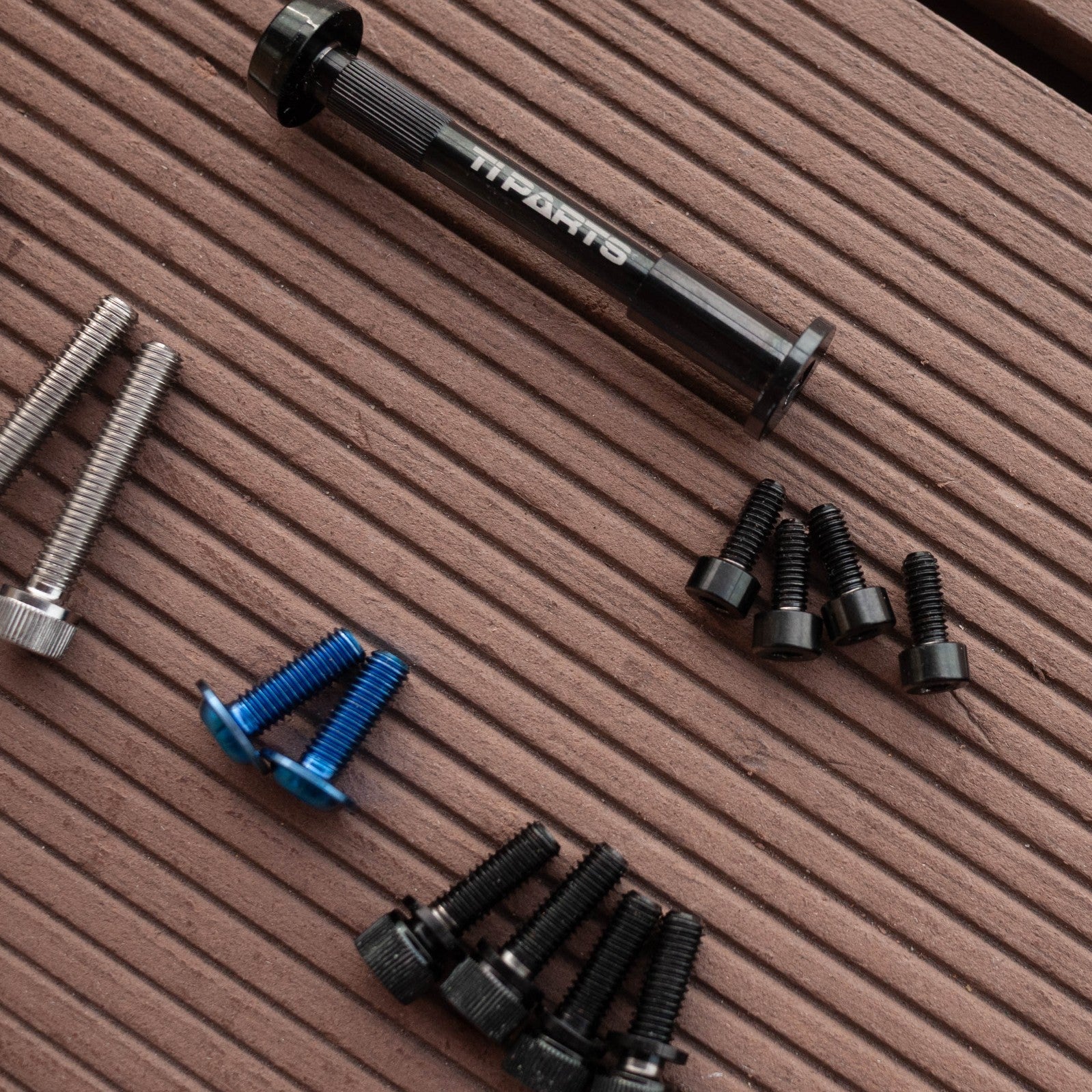 Brompton T line Ti Parts Workshop Titanium Stem, Suspension, Carrier Block Bolts