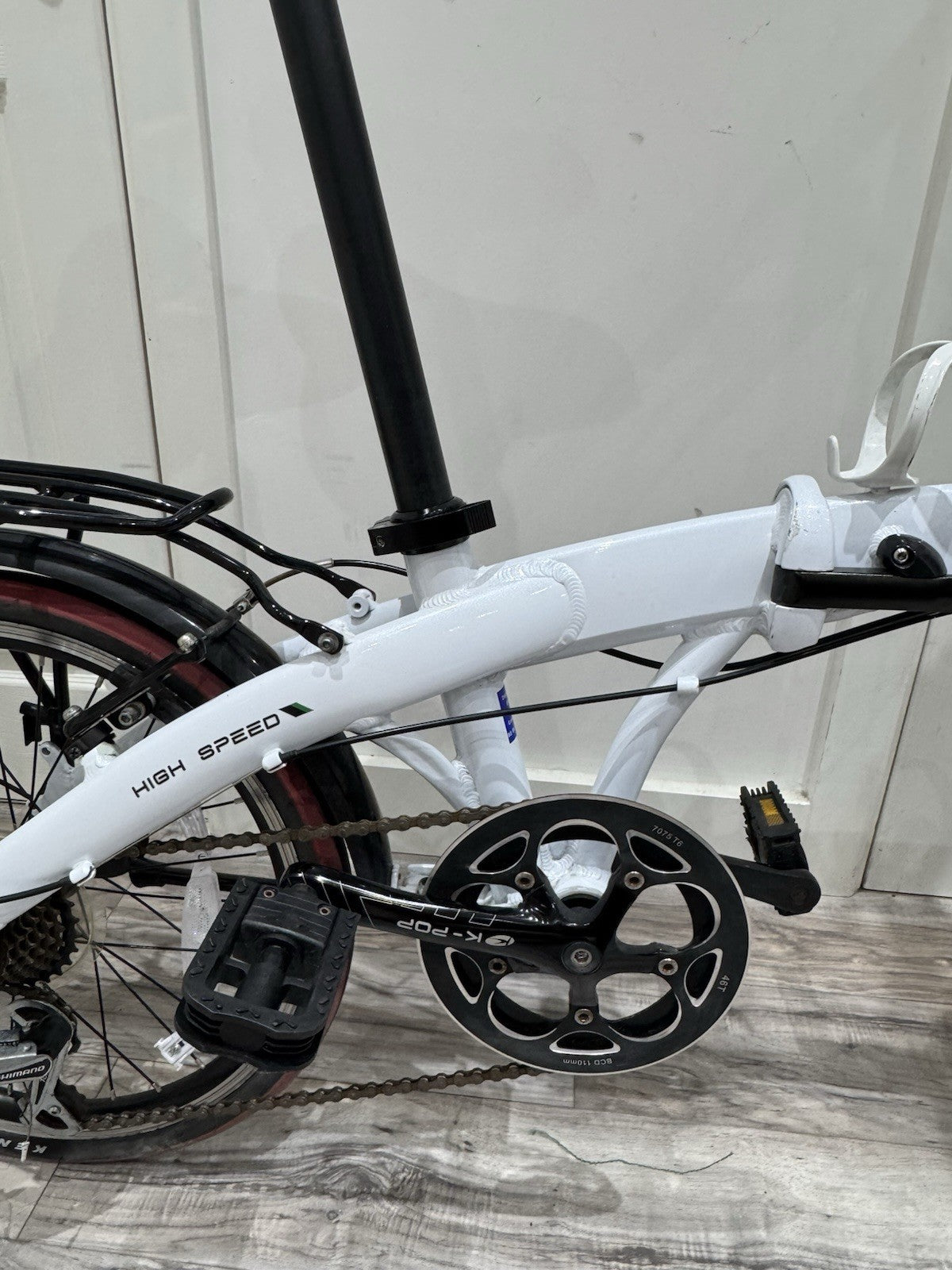 Ecosmo 20 Inch Light Weight Alloy Folding City Bike In Excellent Condition