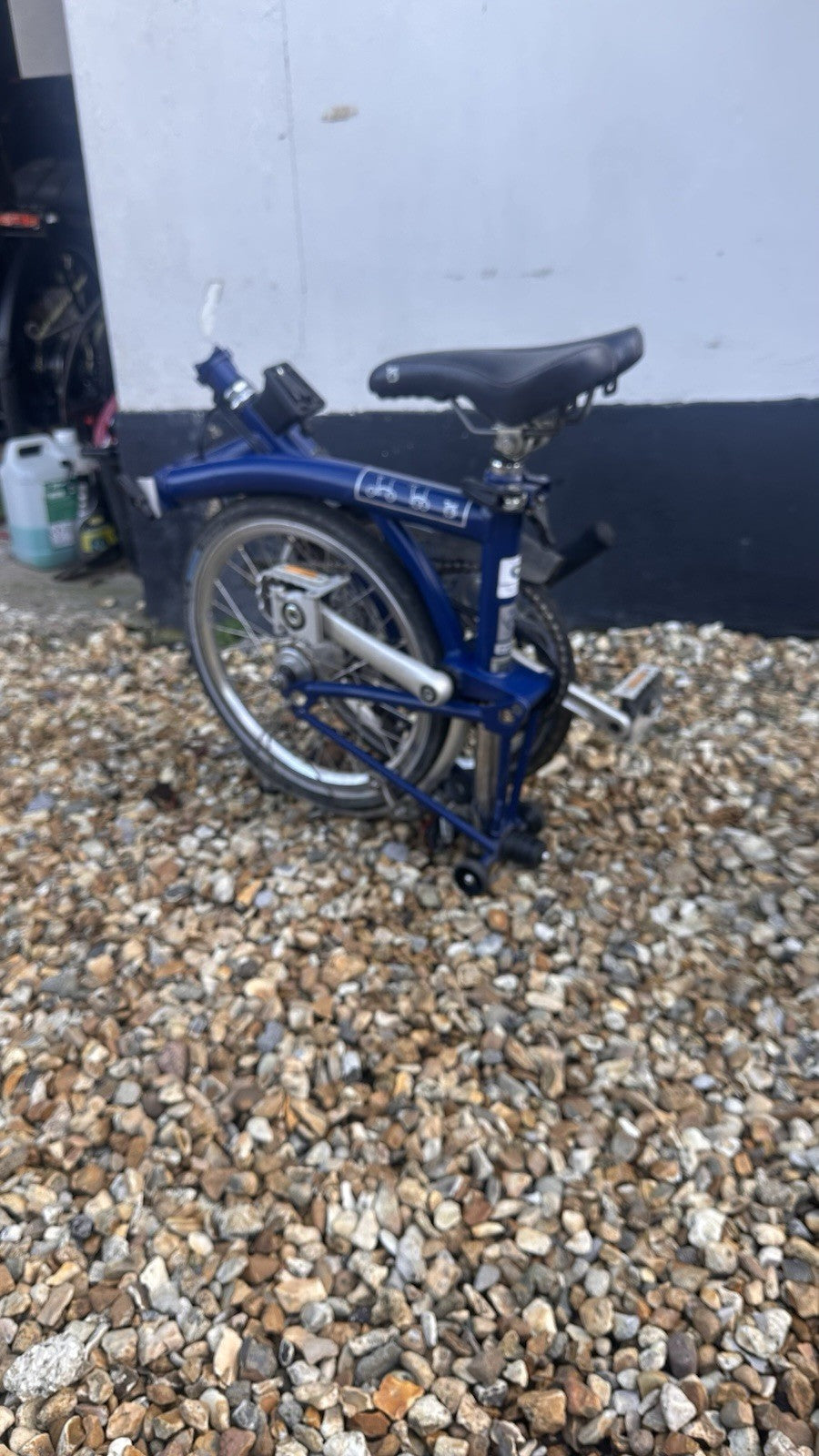 Pair Of Bromptons Folding Bikes