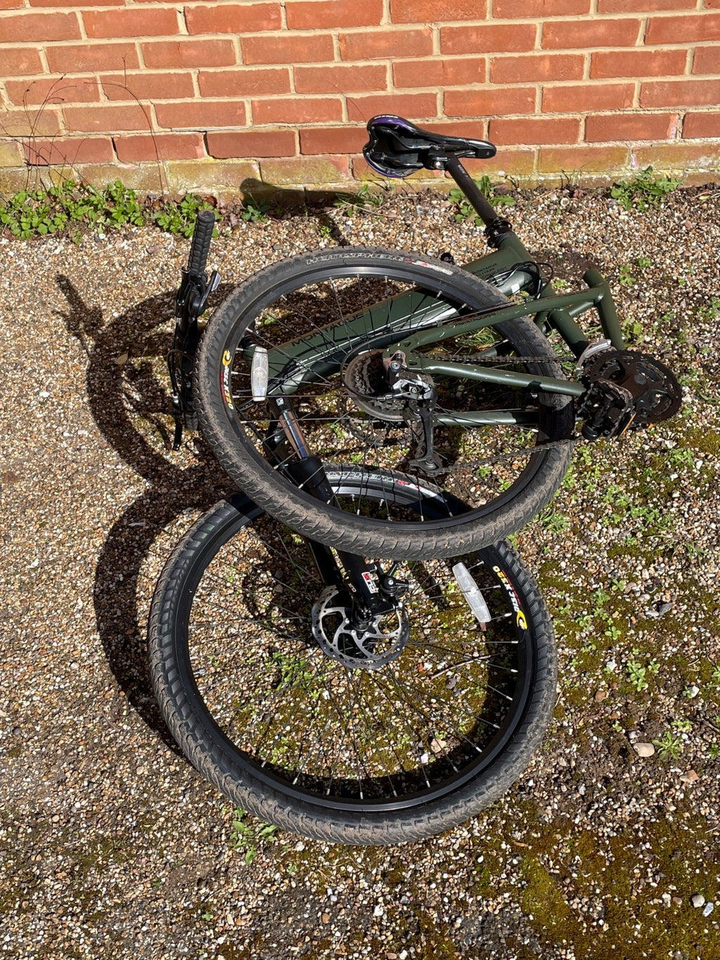 Montague Paratrooper folding mountain bike, medium
