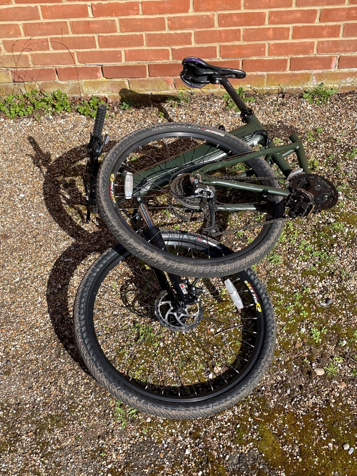 Montague Paratrooper folding mountain bike, medium