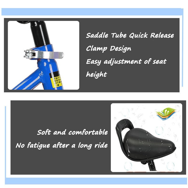 14inch Kids Bike Bicycle Children Boys Foldable Cycle Removable Stabiliser UK