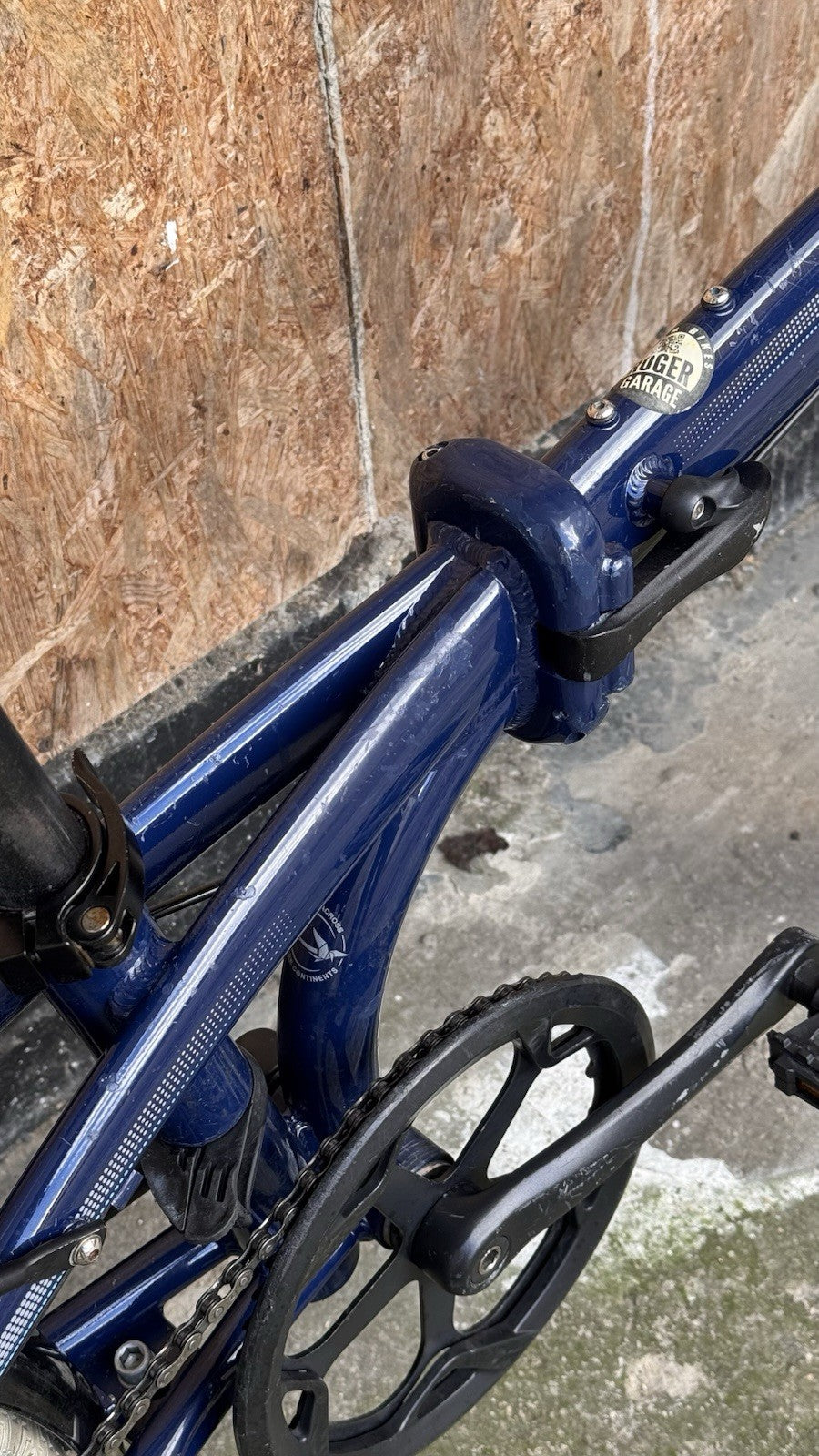 Tern Link B7 Folding Bike Custom Built With Carrier Speial 7 Speed