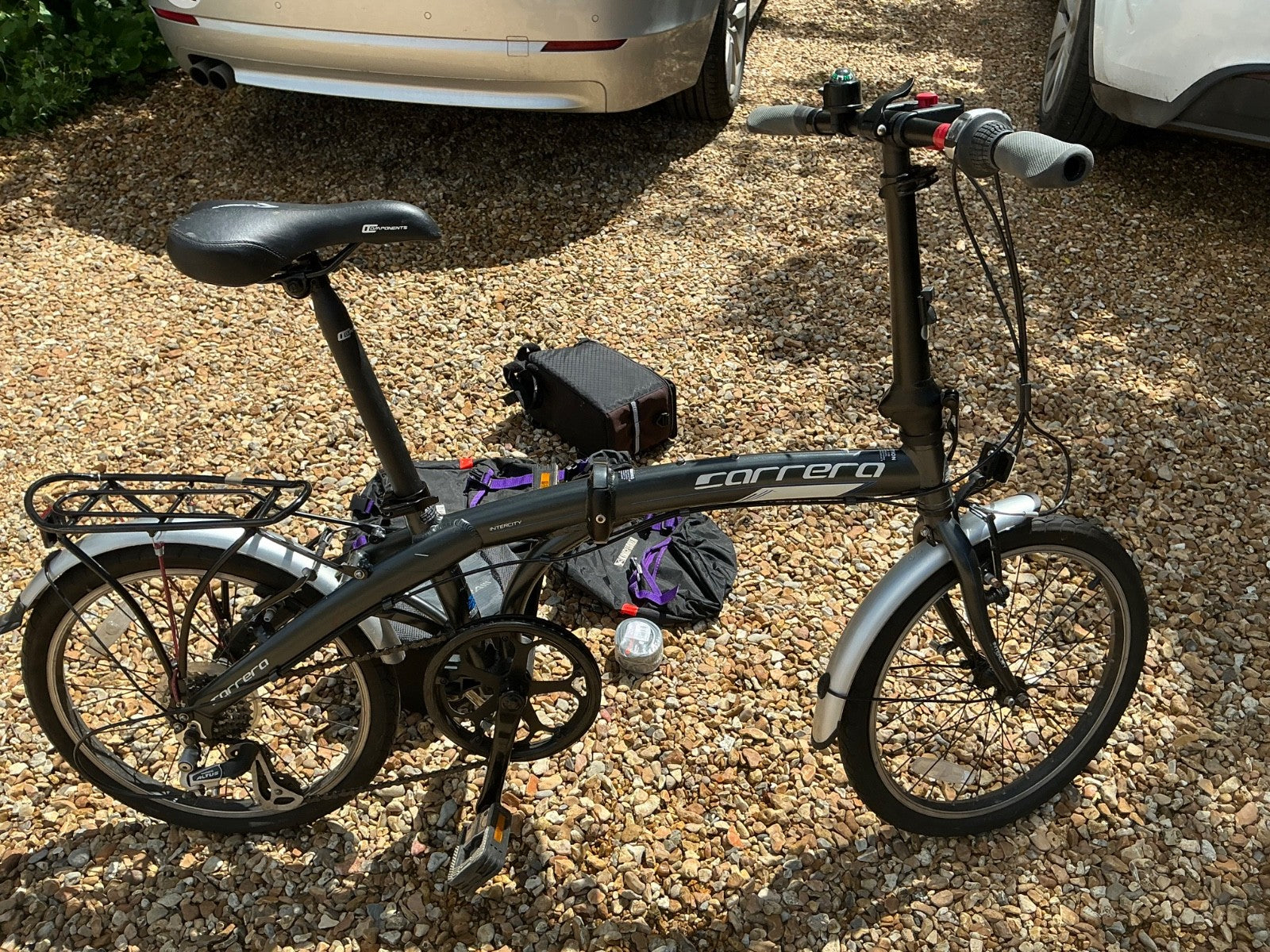 Carrera Intercity fold up bike 20” wheels