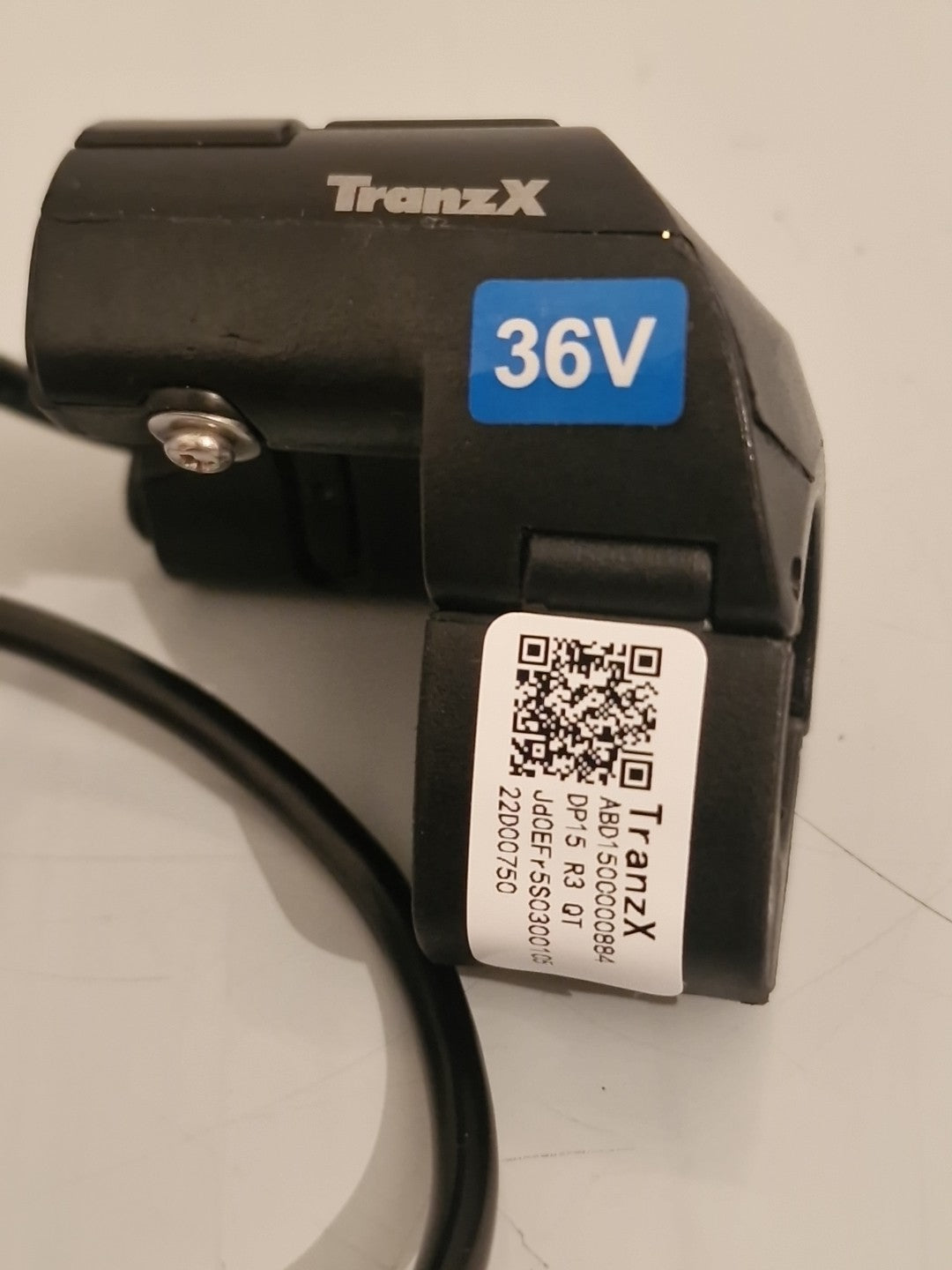 TranzX DP15 E-Bike 36 Volt Controller Display F15I Stowaway Folding System Black