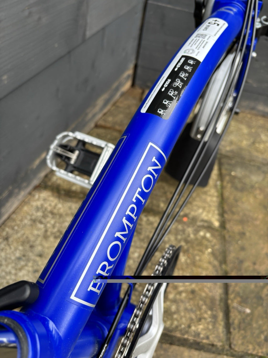 Brompton C Line 6 Speed Urban Folding bicycle in Piccadilly Blue - NEW UNUSED