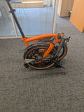 Brompton G Line 8-Speed Large Orange Excellent Condition