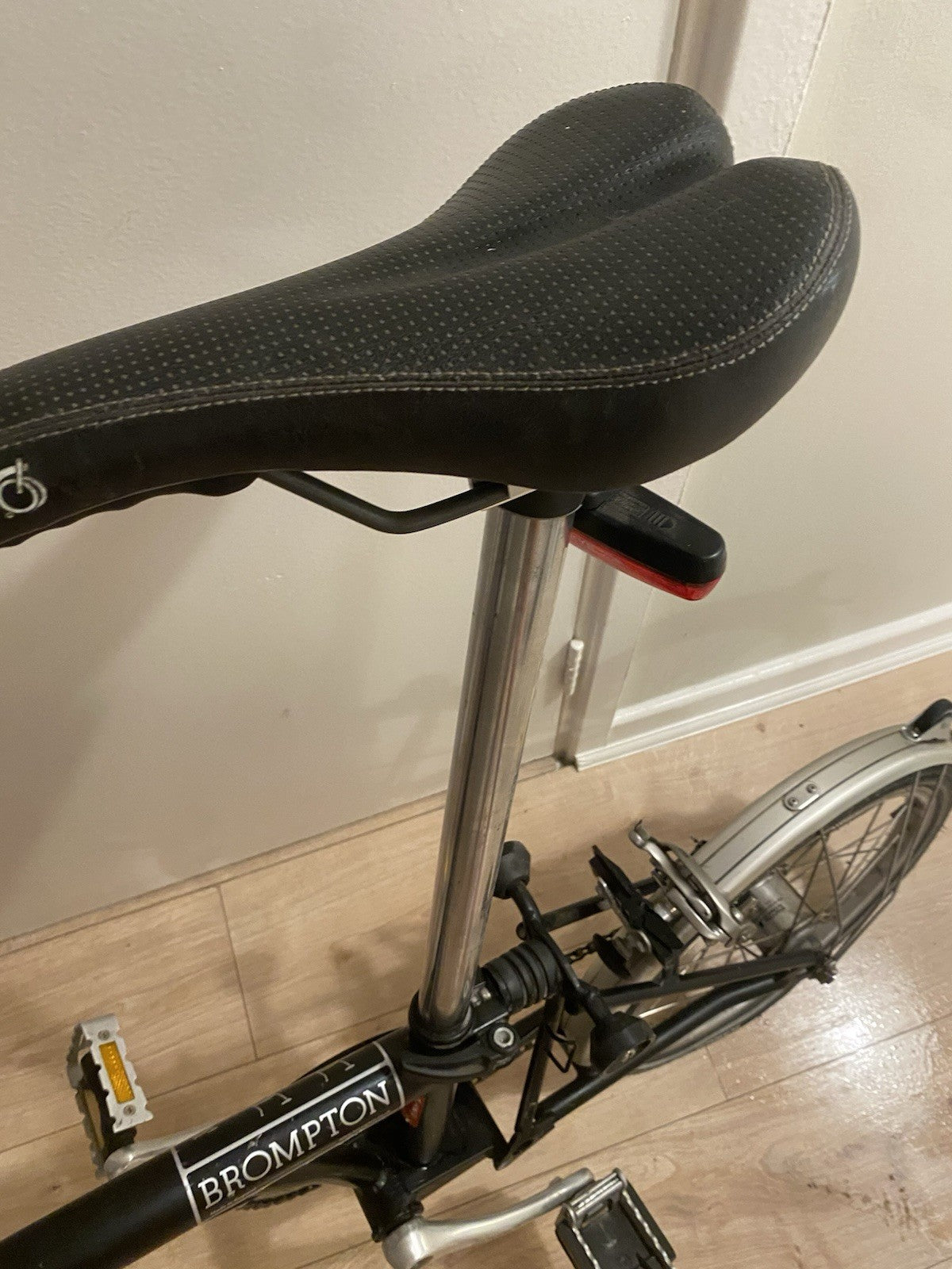 Brompton Folding Bike 3-Speed, Black