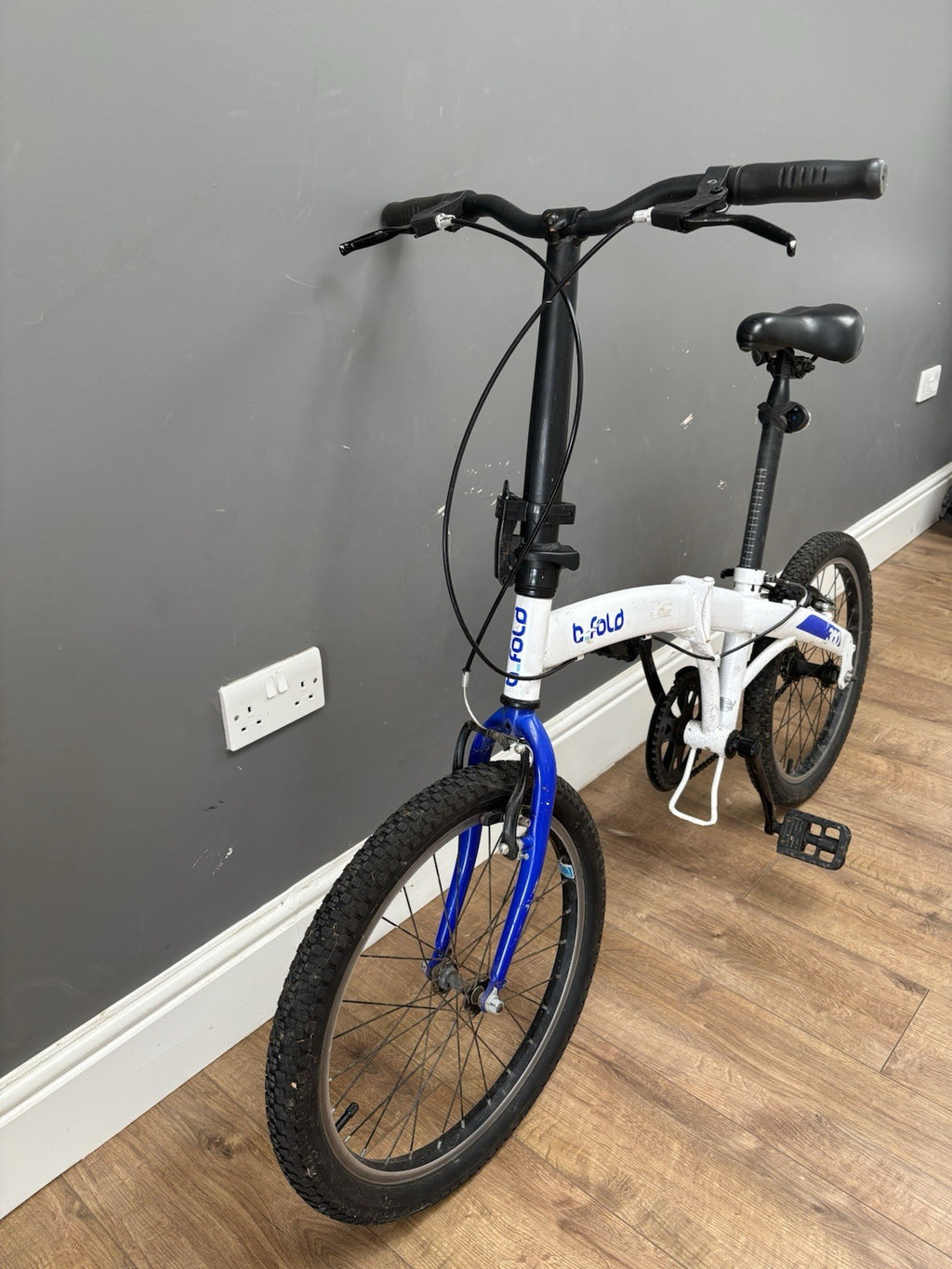 Decathlon B-Fold 300 Fixed Gear Foldable Bike