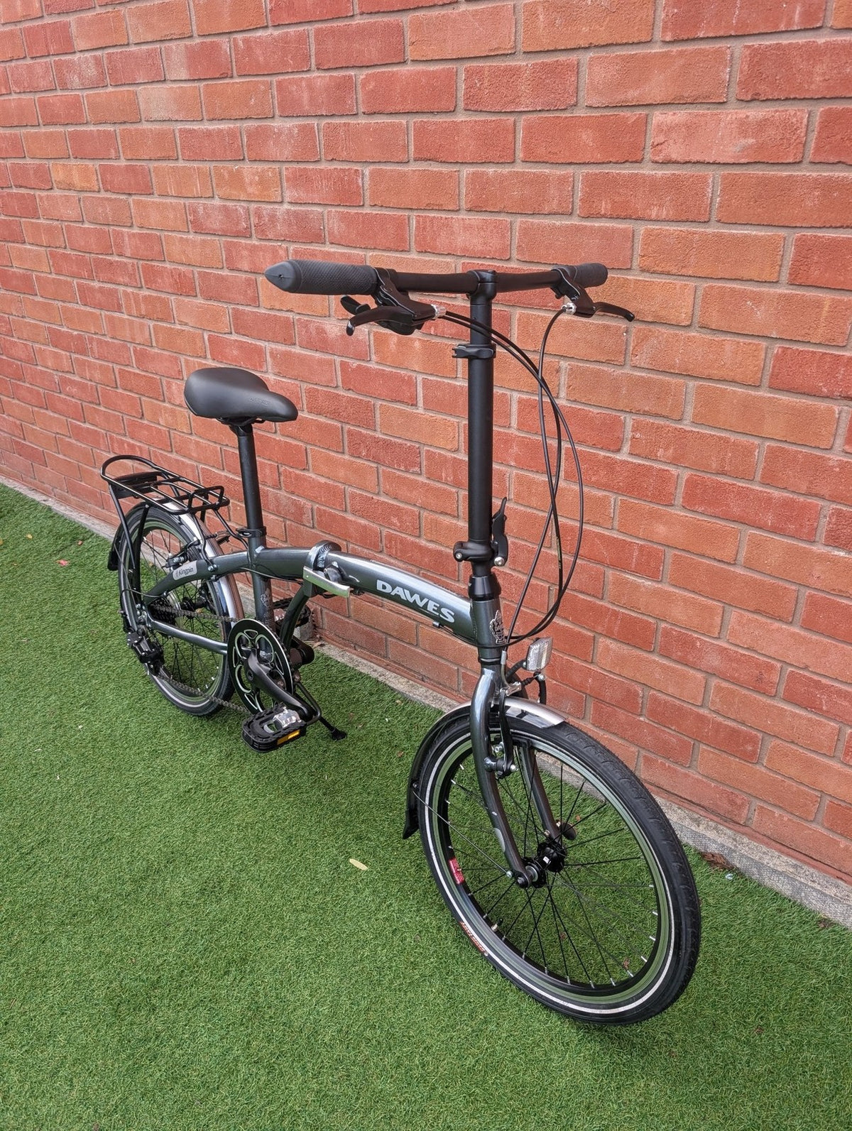 Dawes Kingpin Folding Bike, 20" Grey - Minor Mark