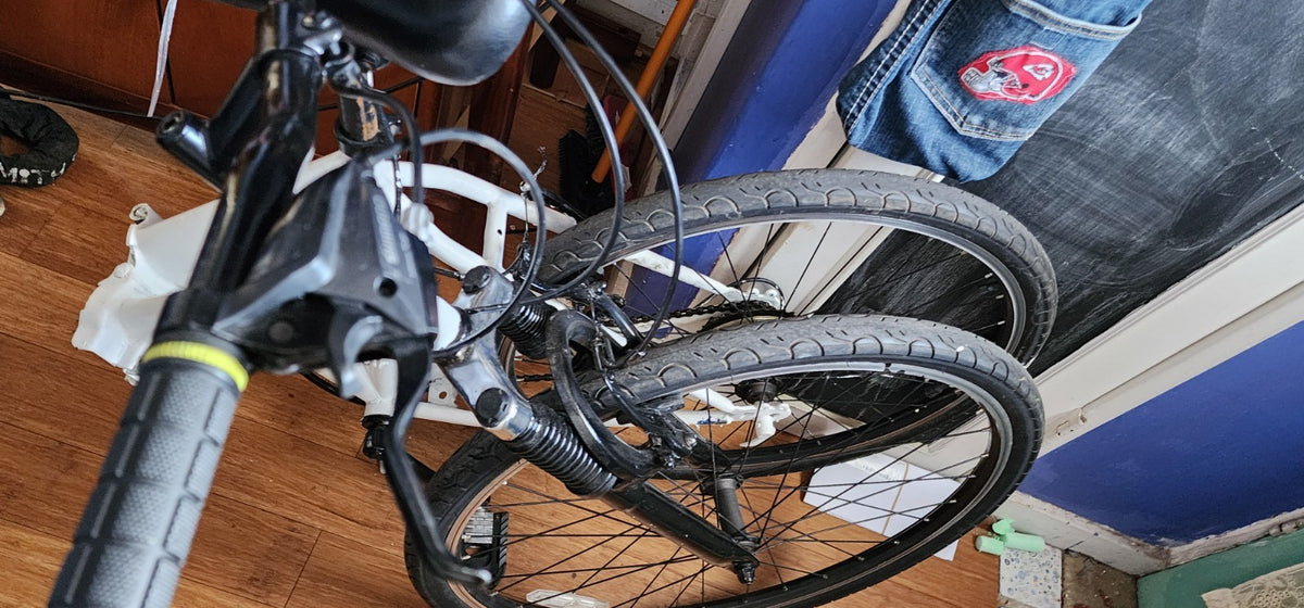 Nice Foldable White Bike