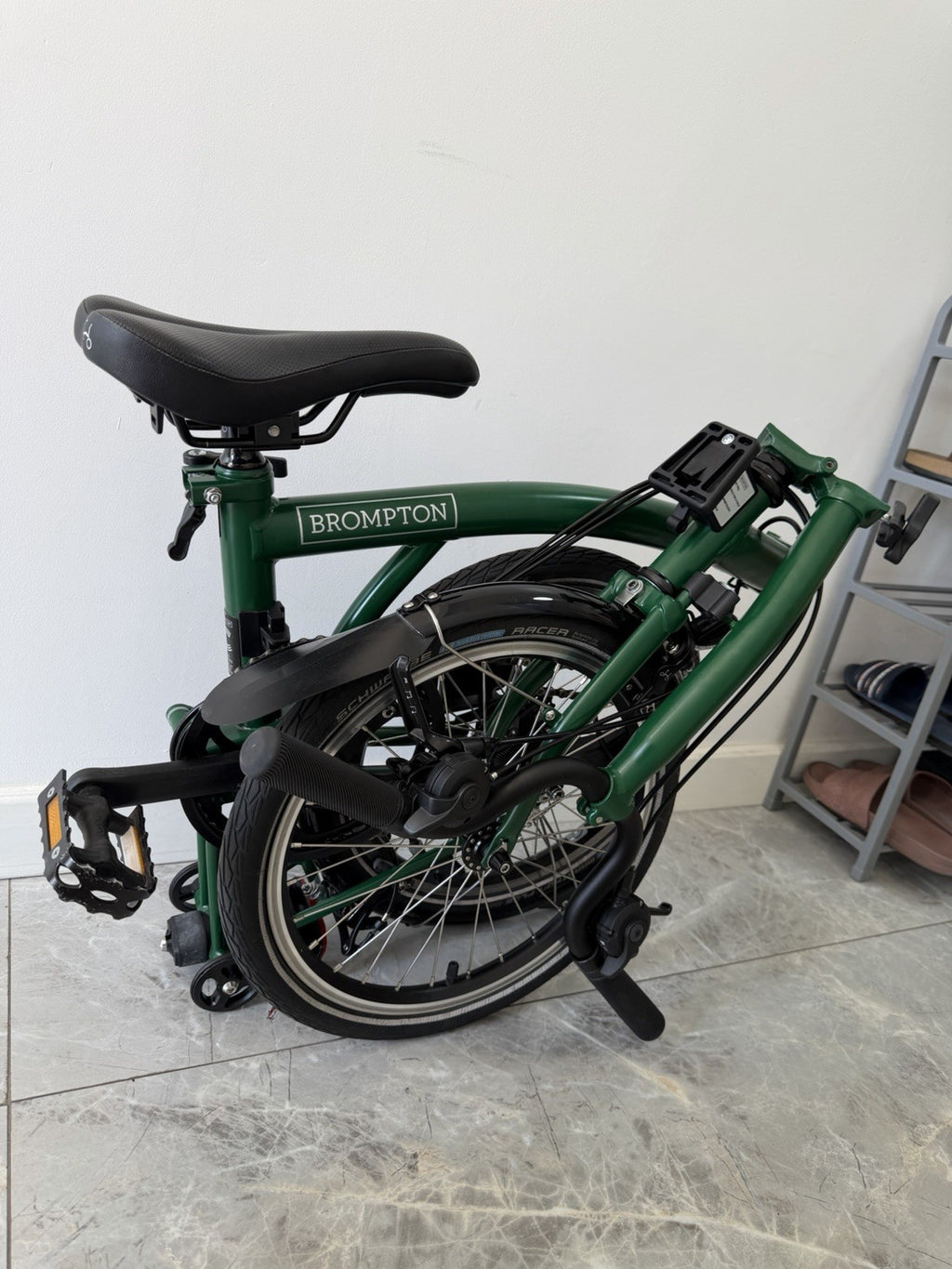 Brompton C Line Racing Green 2025 E 12 Speed