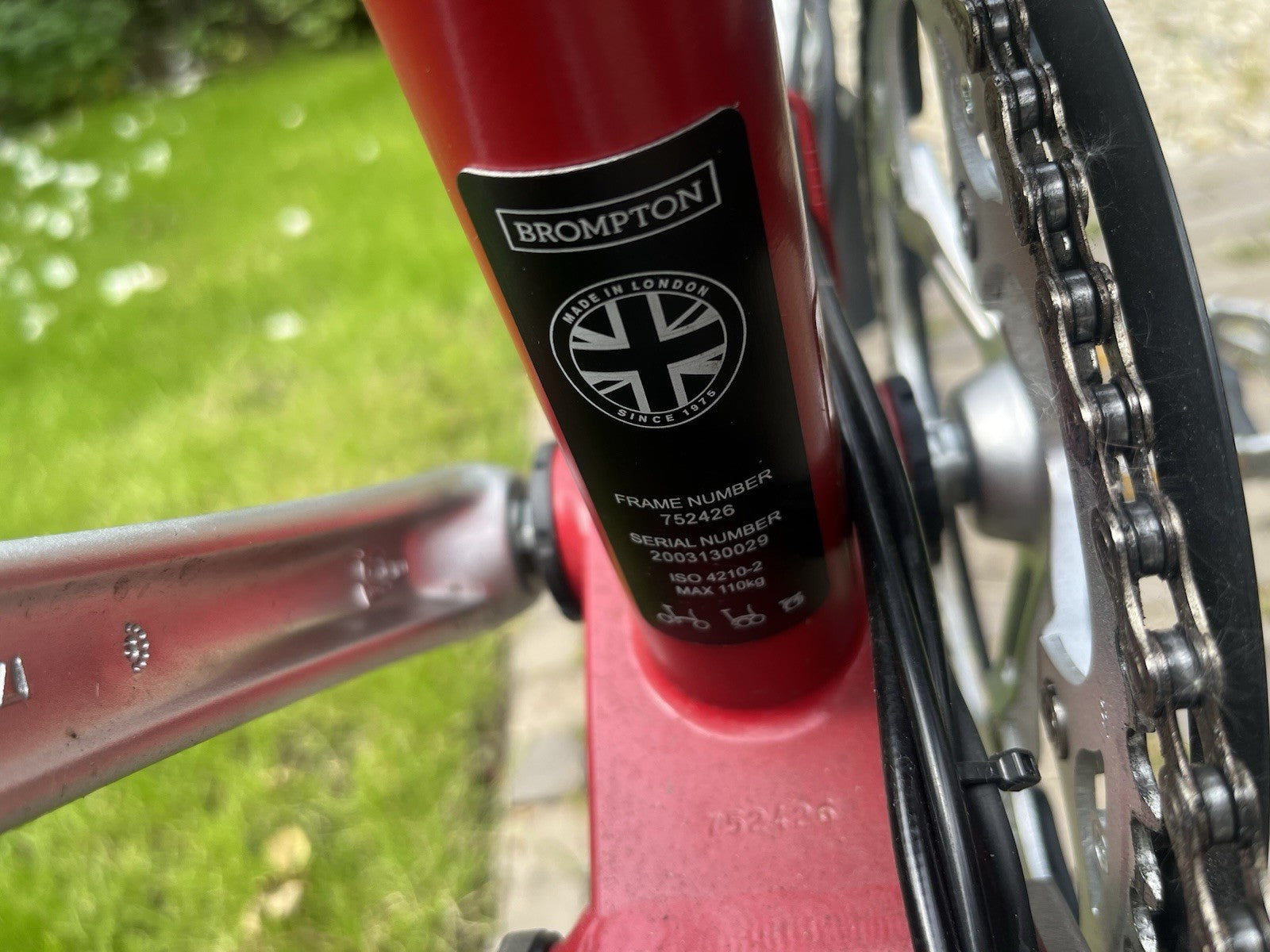 Brompton S6L Titanium Dynamo