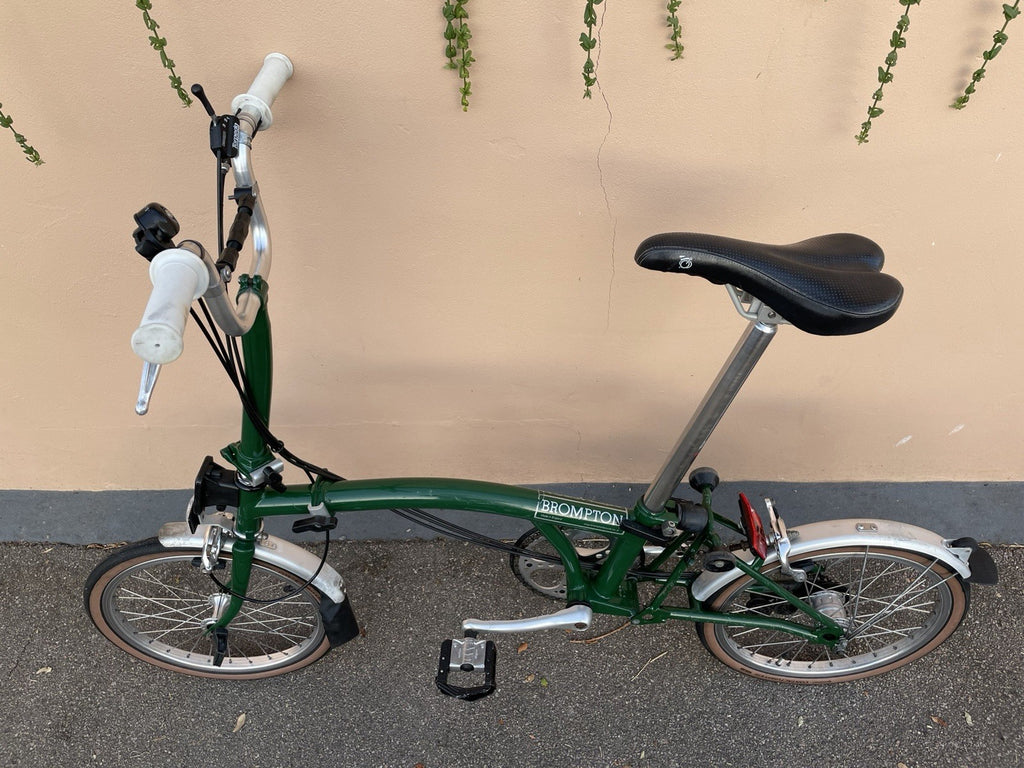 Brompton 6 speed Folding Bike fold up bicycle M6L C Line six gear Folder London