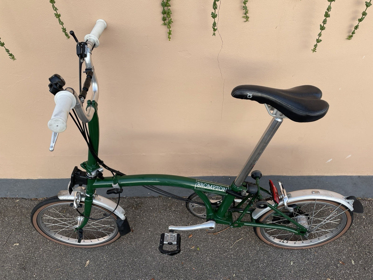 Brompton 6 speed Folding Bike fold up bicycle M6L C Line six gear Folder London