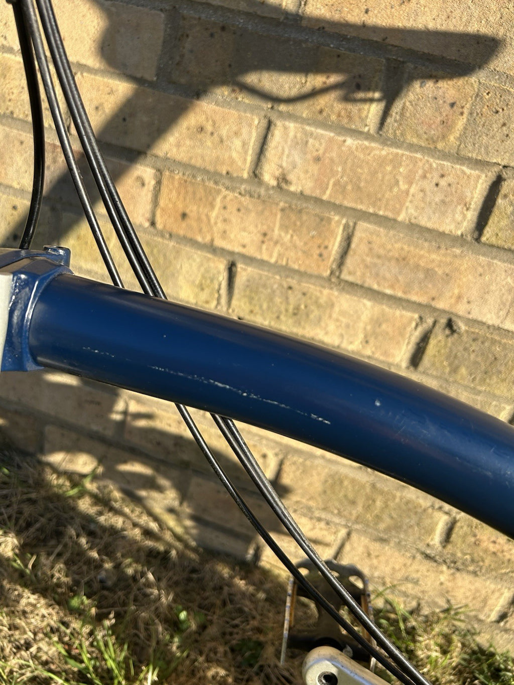 Brompton M3L Folding Bike 3-Speed, Blue