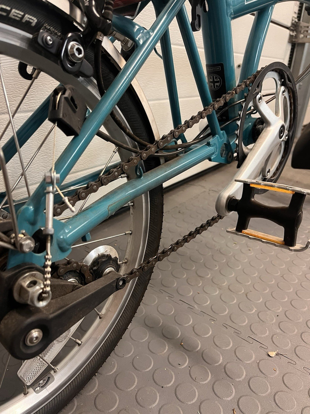 Brompton B75 Folding Bike - Used Less Than 10 Times In Perfect Condition