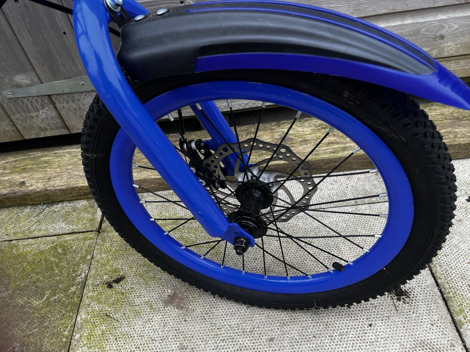 Unisex Folding Kids Bike 16 Inch