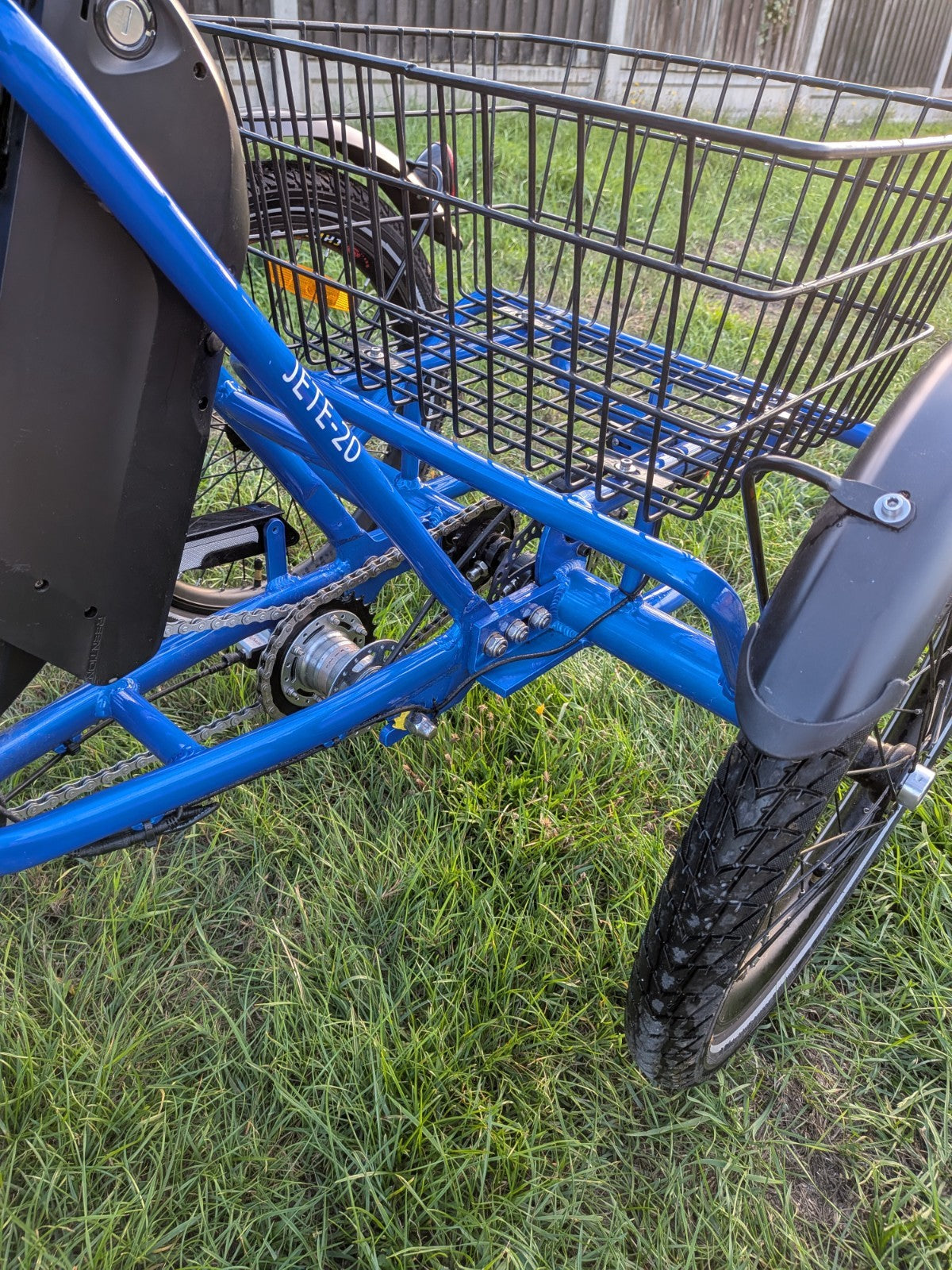 Jorvik JET-E Elite Folding Electric Tricycle,20" ONLY 2 MILES,NEW, DELIVERY