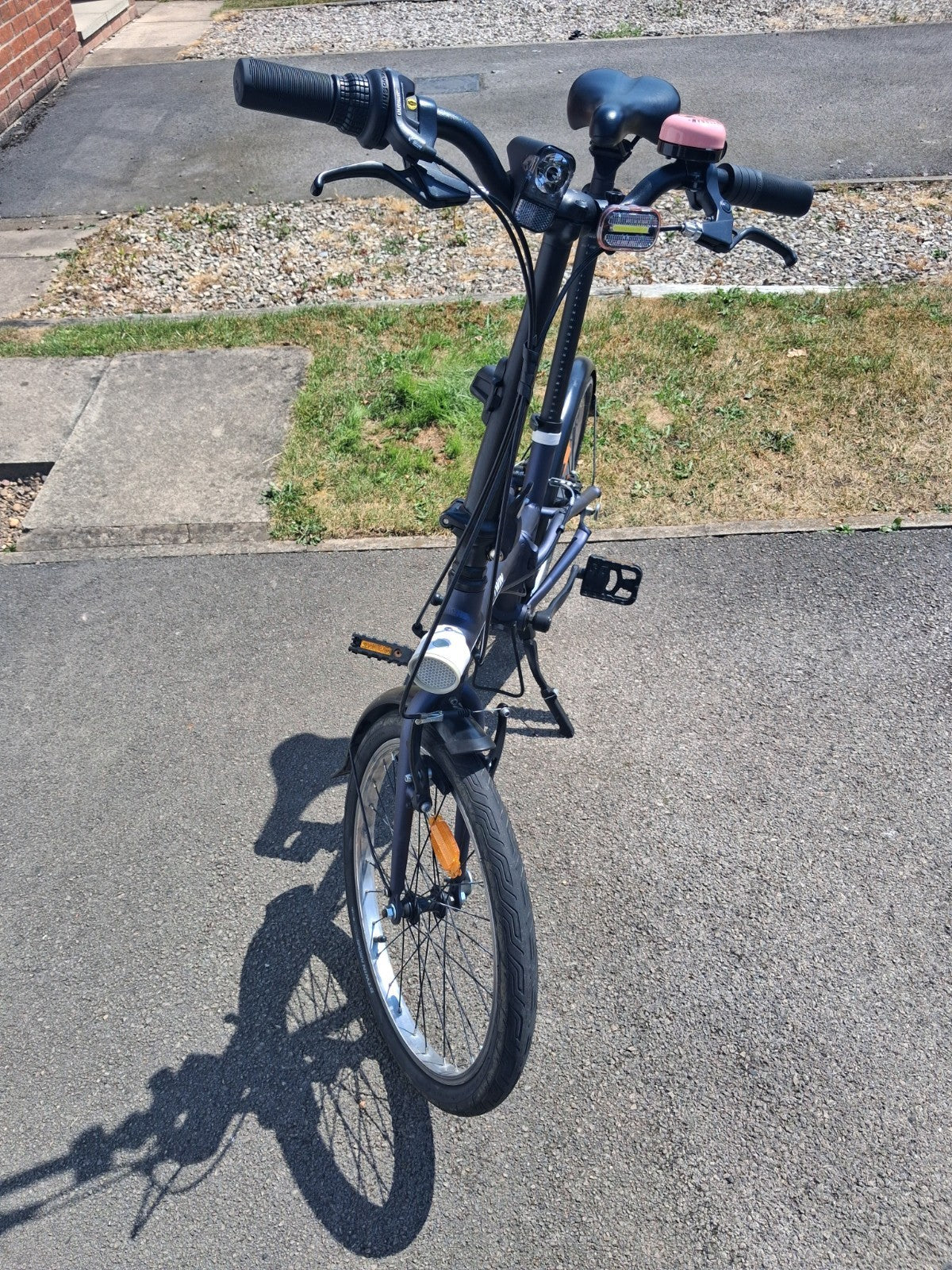 BTWIN Tilt 500 Folding Bike 20-inch Blue Great Condition