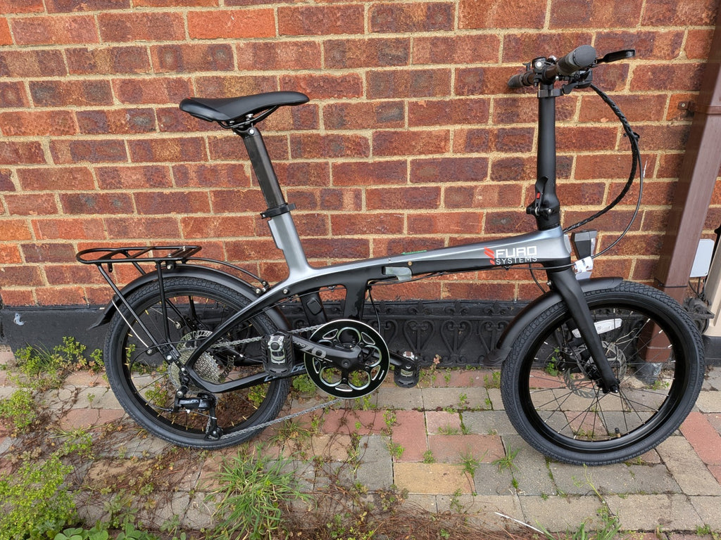 Carbon Fibre Frame folding bike,9 Speed, Hydraulic Brakes, BRAND NEW,L@@k