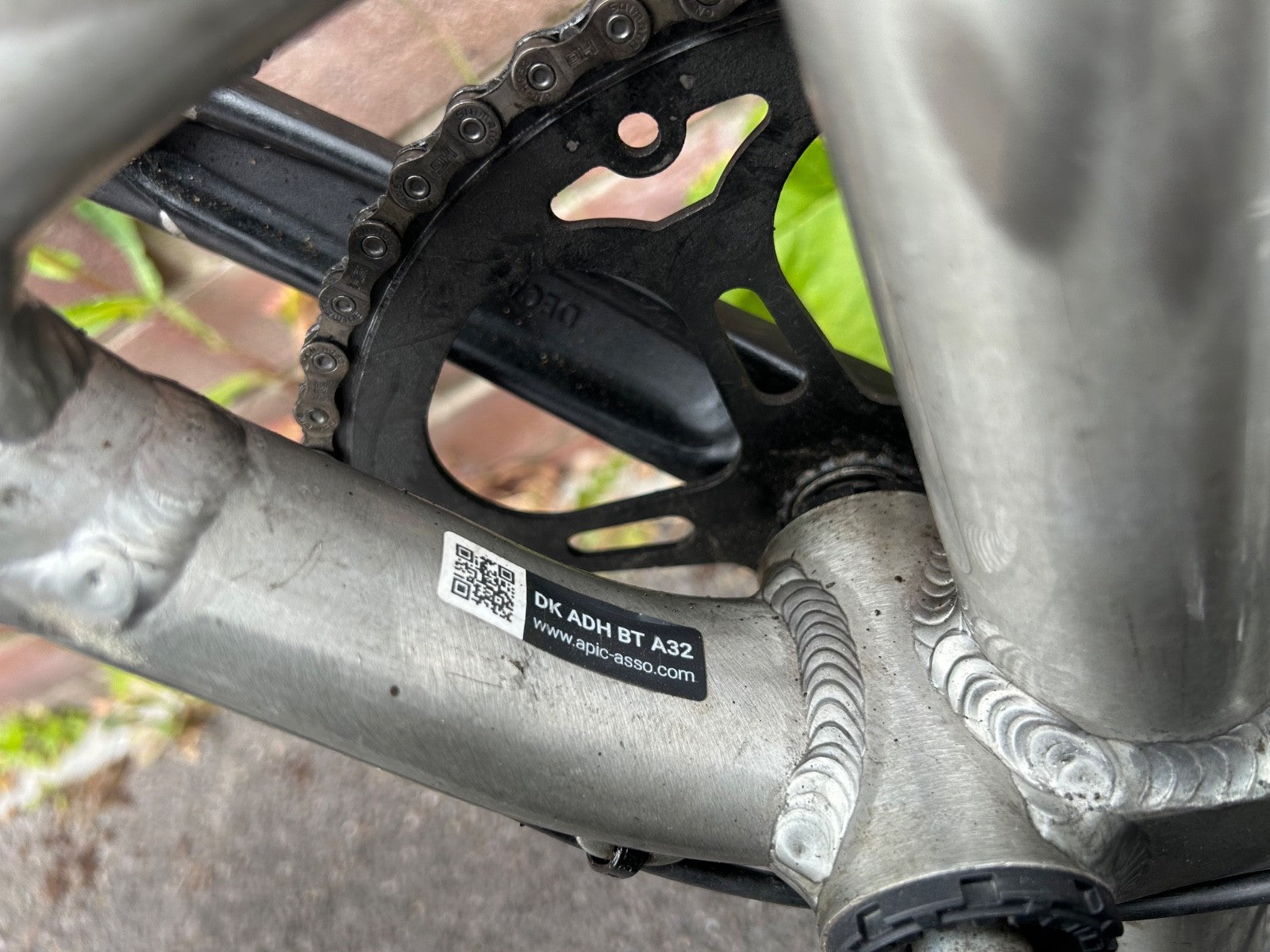 btwin ultra compact folding bike in excellent condition