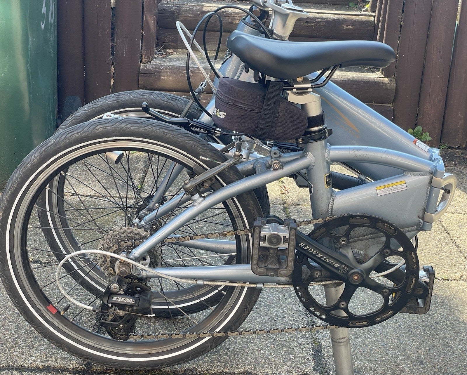 Rare and very presentable Trek F400 folding bike!