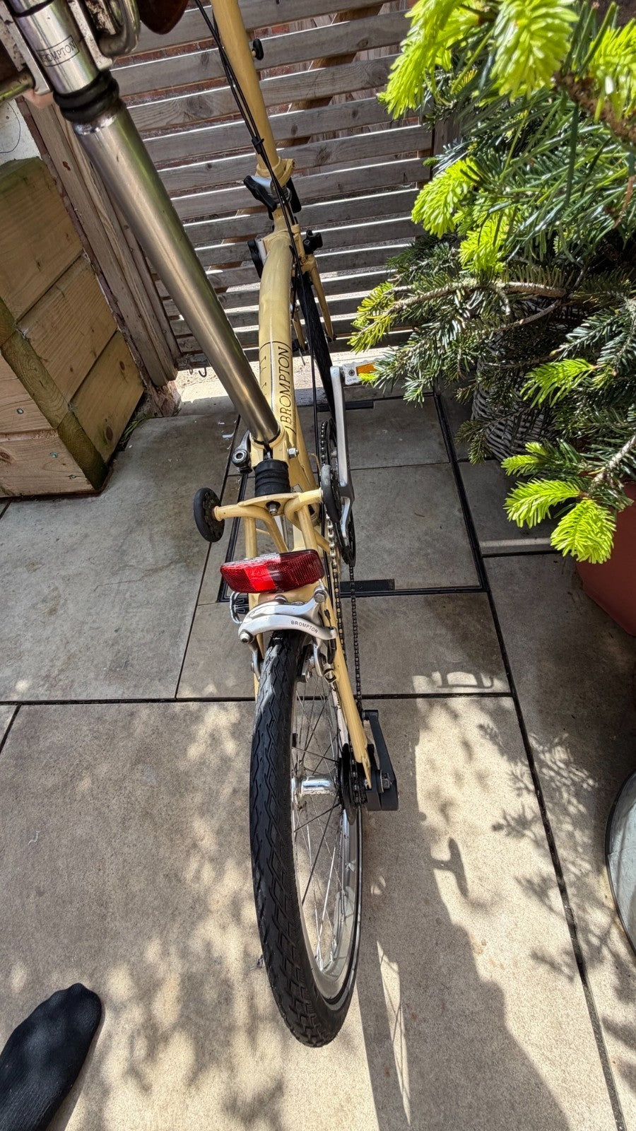 Brompton Single Speed folding bike owned from new