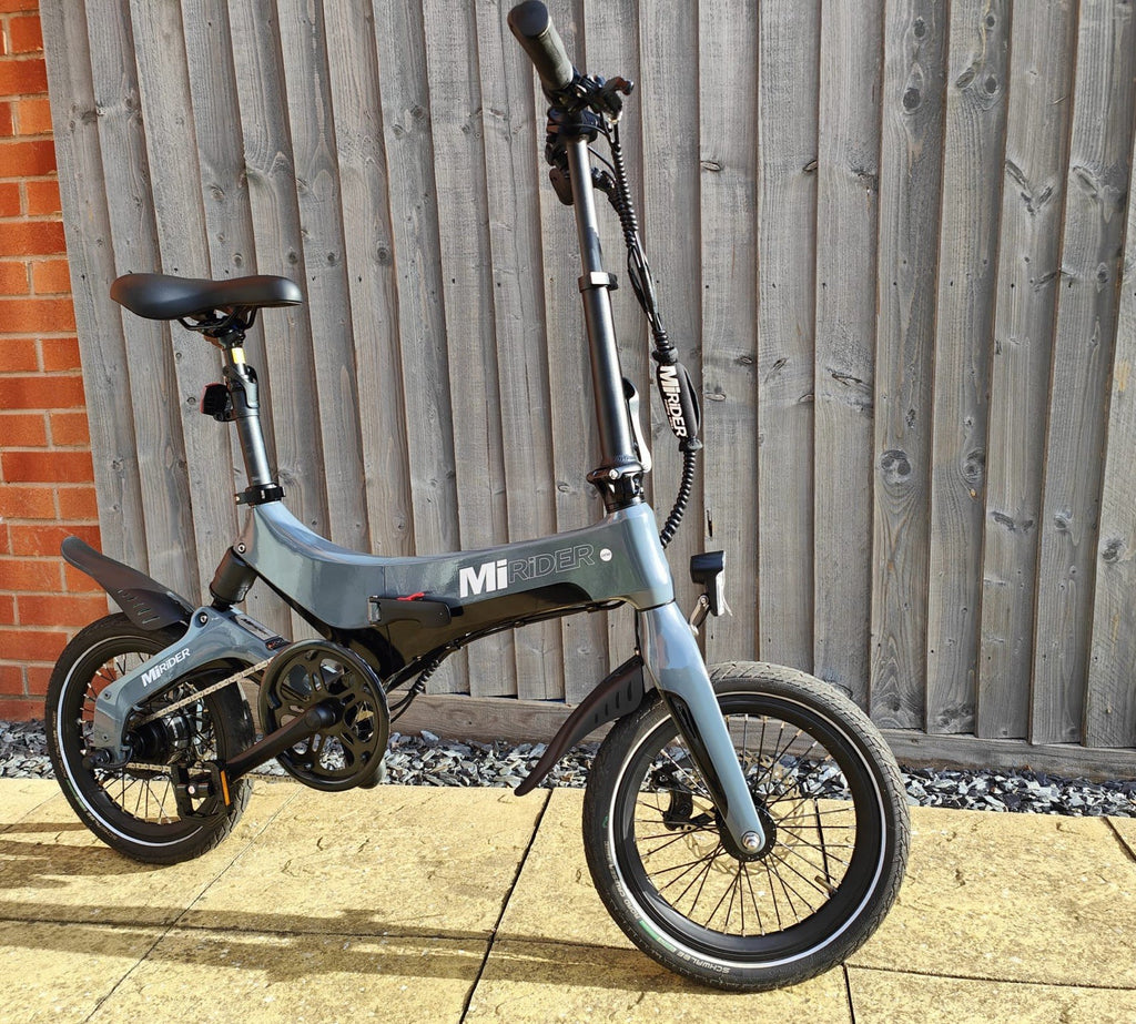 MiRider One Folding Cycle Orange, 16-inch Wheels , only 21 miles .