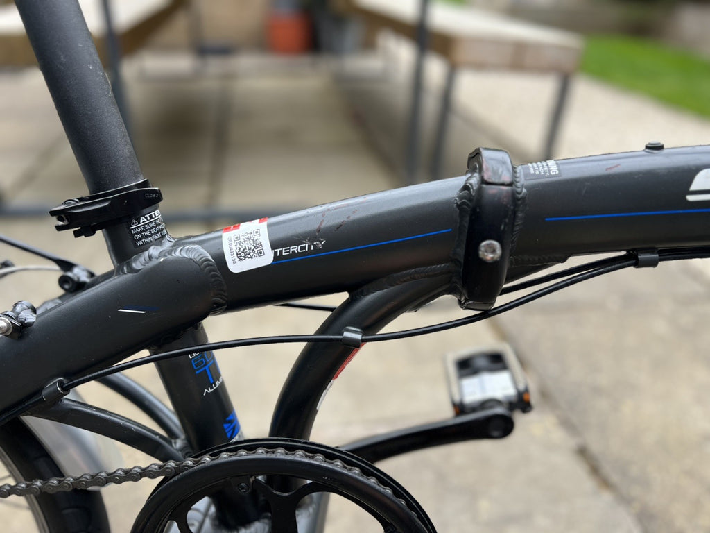 Carrera Intercity Folding bike T6 Aluminum 8-speed