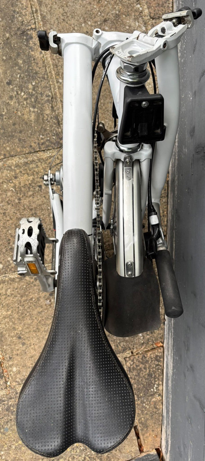 Brompton S3L Folding Bike 3 Speed C Line in White