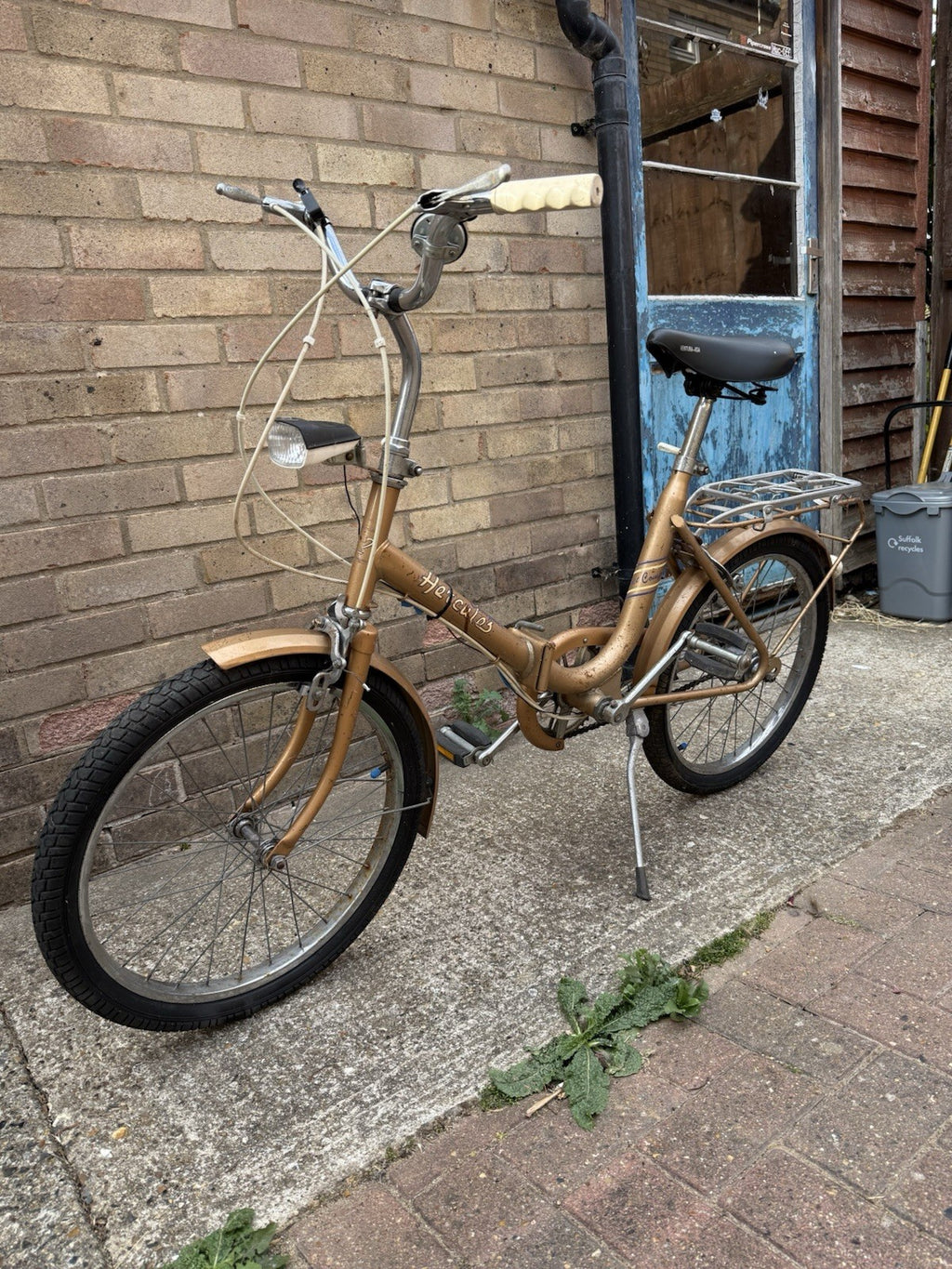 Hercules Compact Folding Bike 1984 Retro Vintage