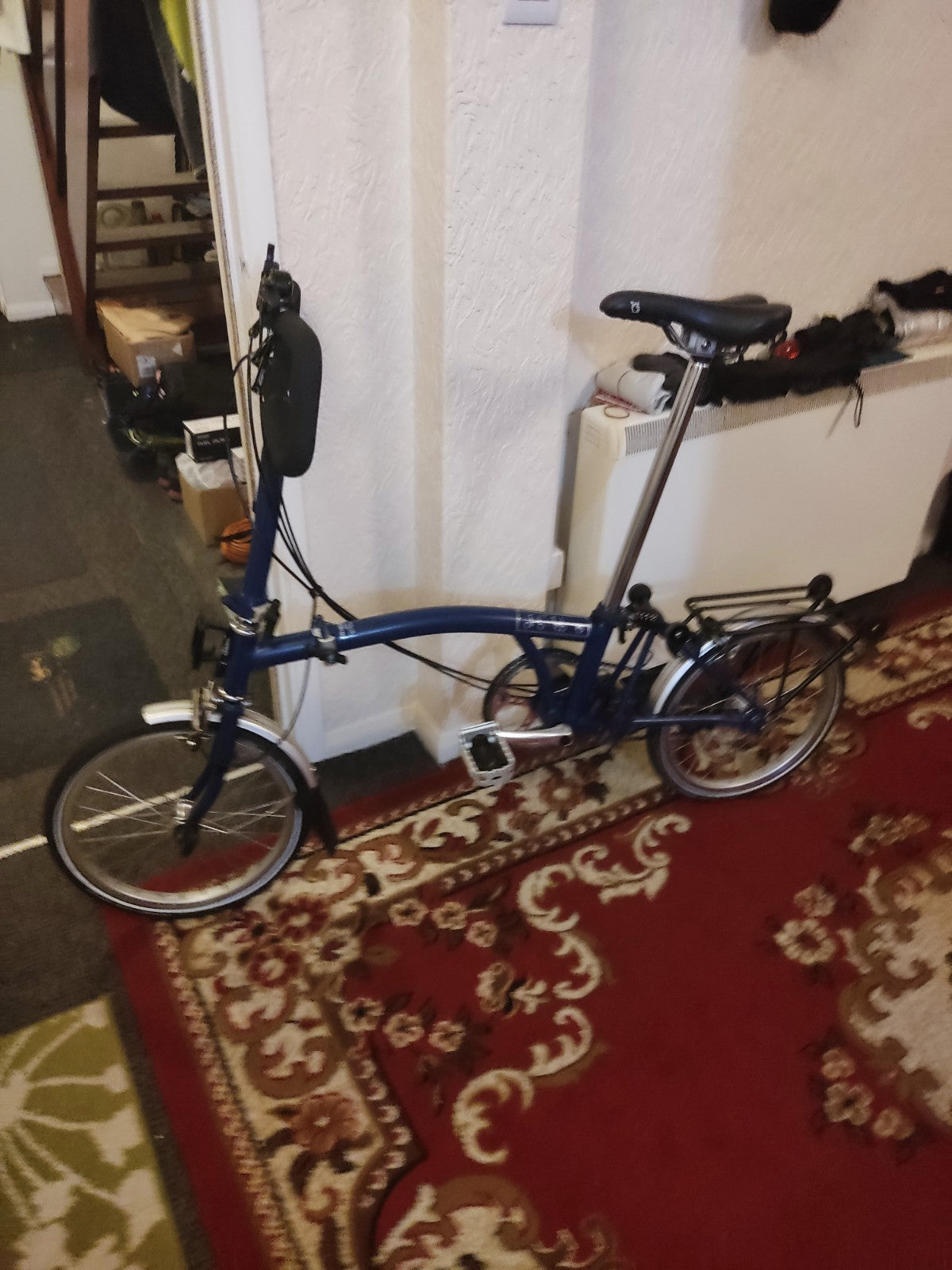 Folding Bike Brompton M6L Tempest Blue Folding Bike