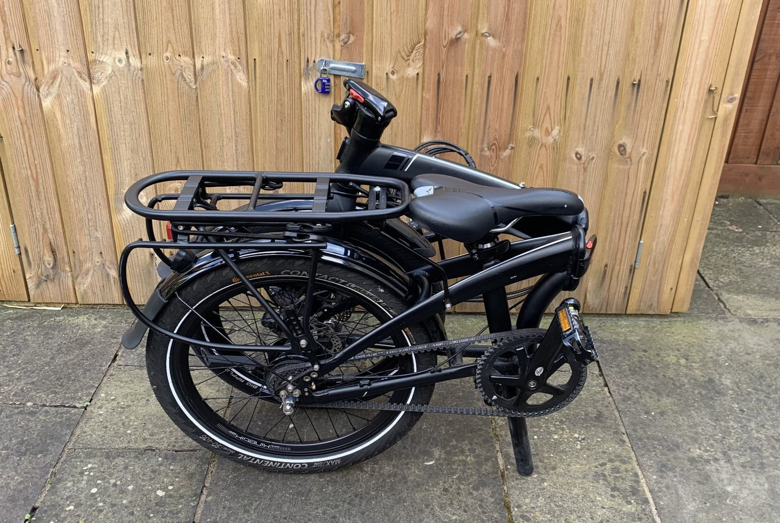 Tern Verge S8i Folding Bike 20" Matte Black