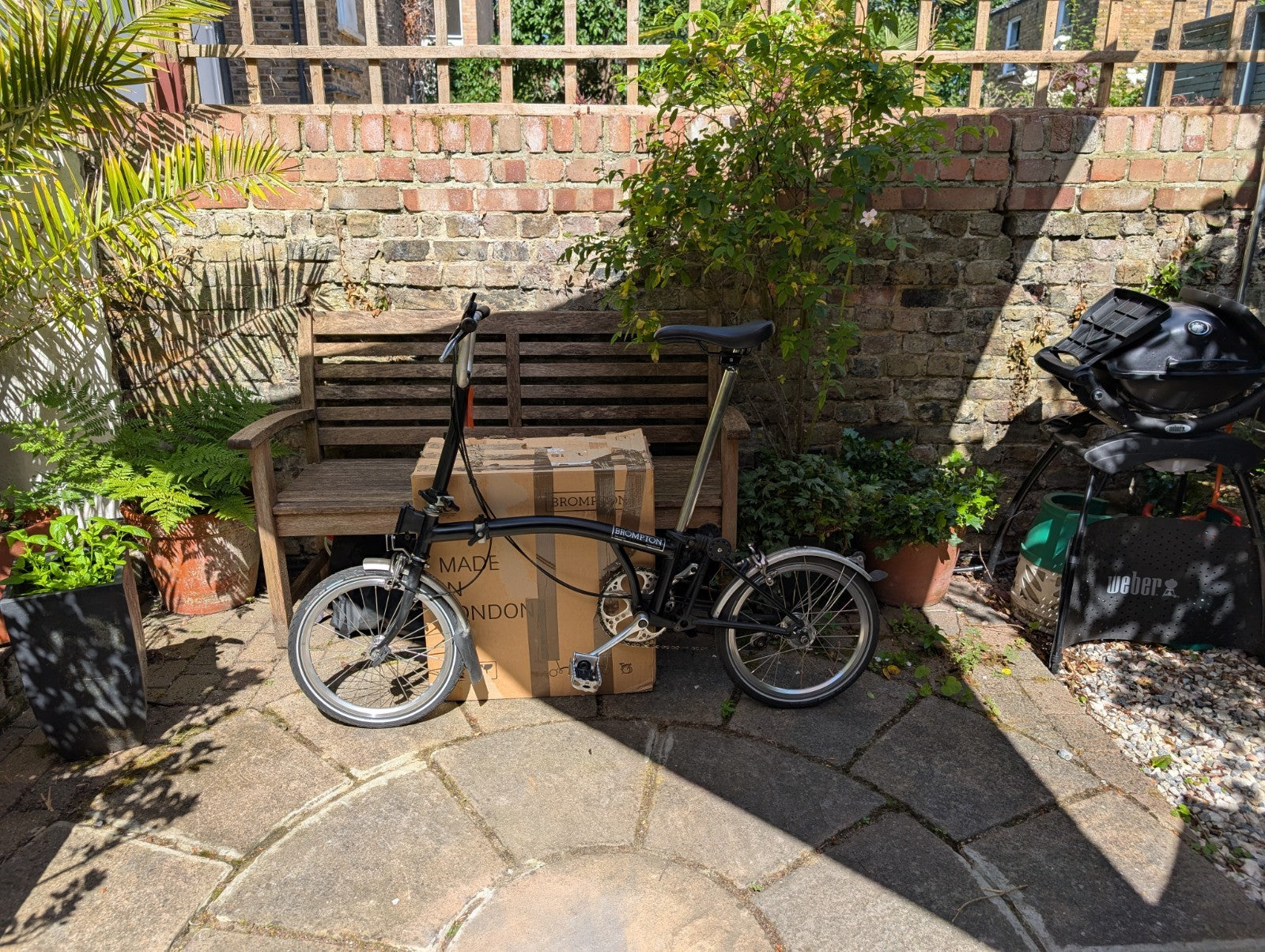 Brompton M3L Black C Line 3 speed .