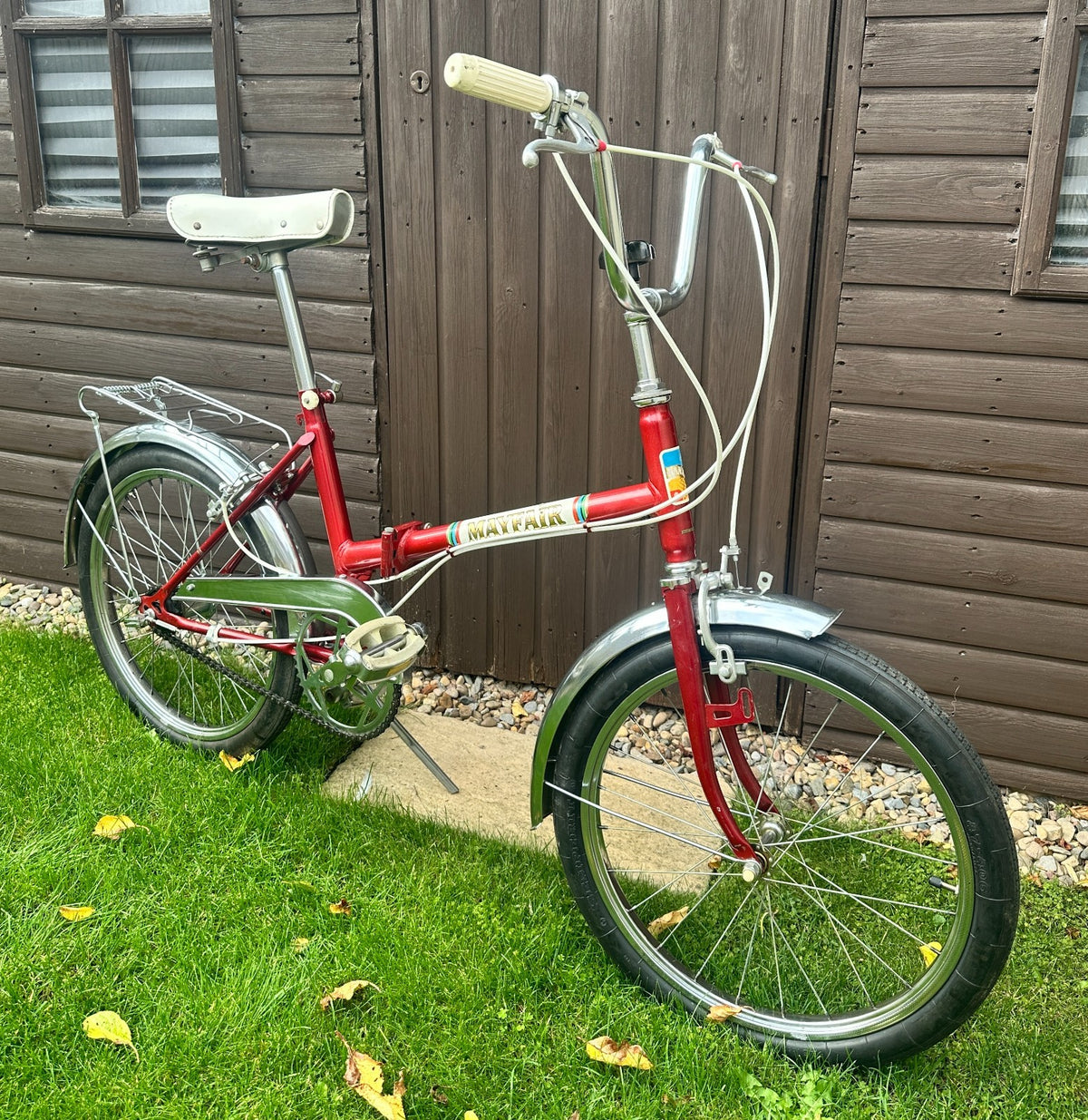 Vintage 1980's Pannonia Mayfair Folding Bike / Bicycle